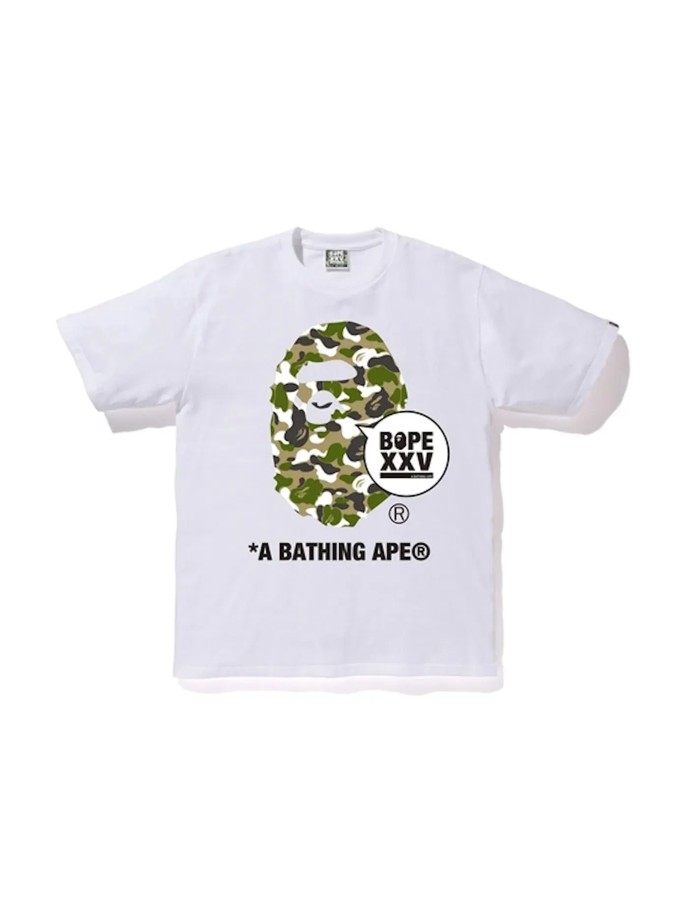 Мужская футболка с принтом Ape Head Tee BAPE