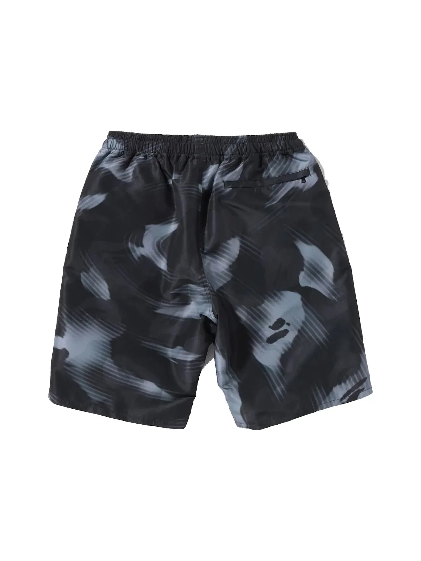 Мужские шорты с камуфляжным принтом BAPE Shorts — изображение 2 из 3, черный