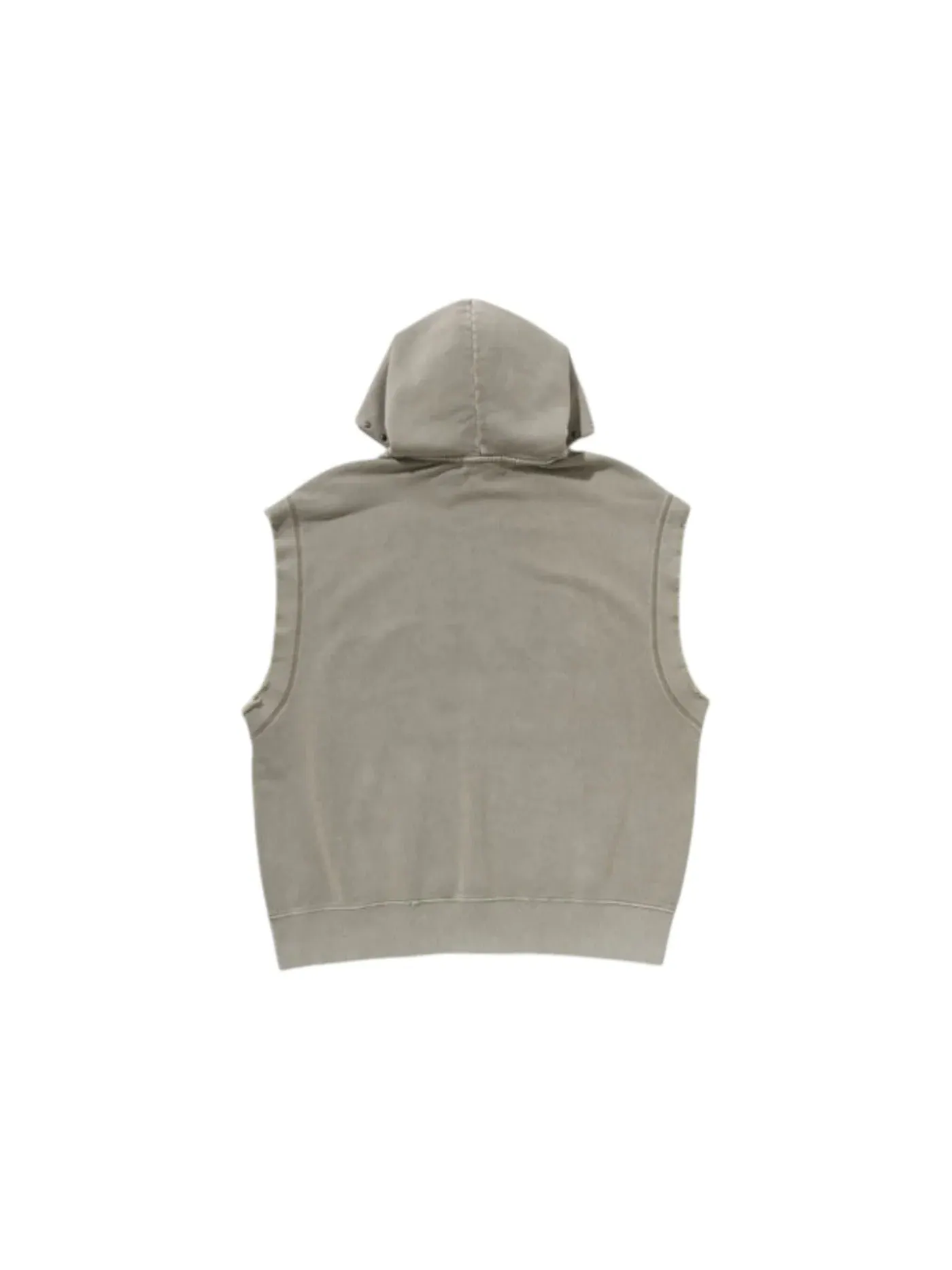 Мужской безрукавный пуловер-худи BAPE, Olivedrab — изображение 2 из 2
