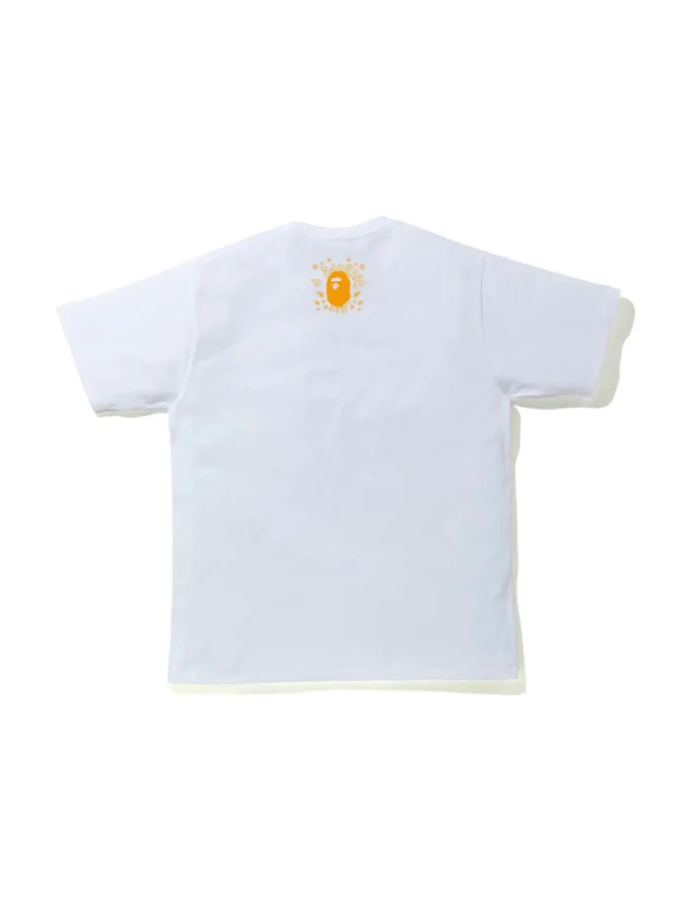 Мужская футболка с принтом BAPE Tee BAPE — изображение 2 из 2, белый