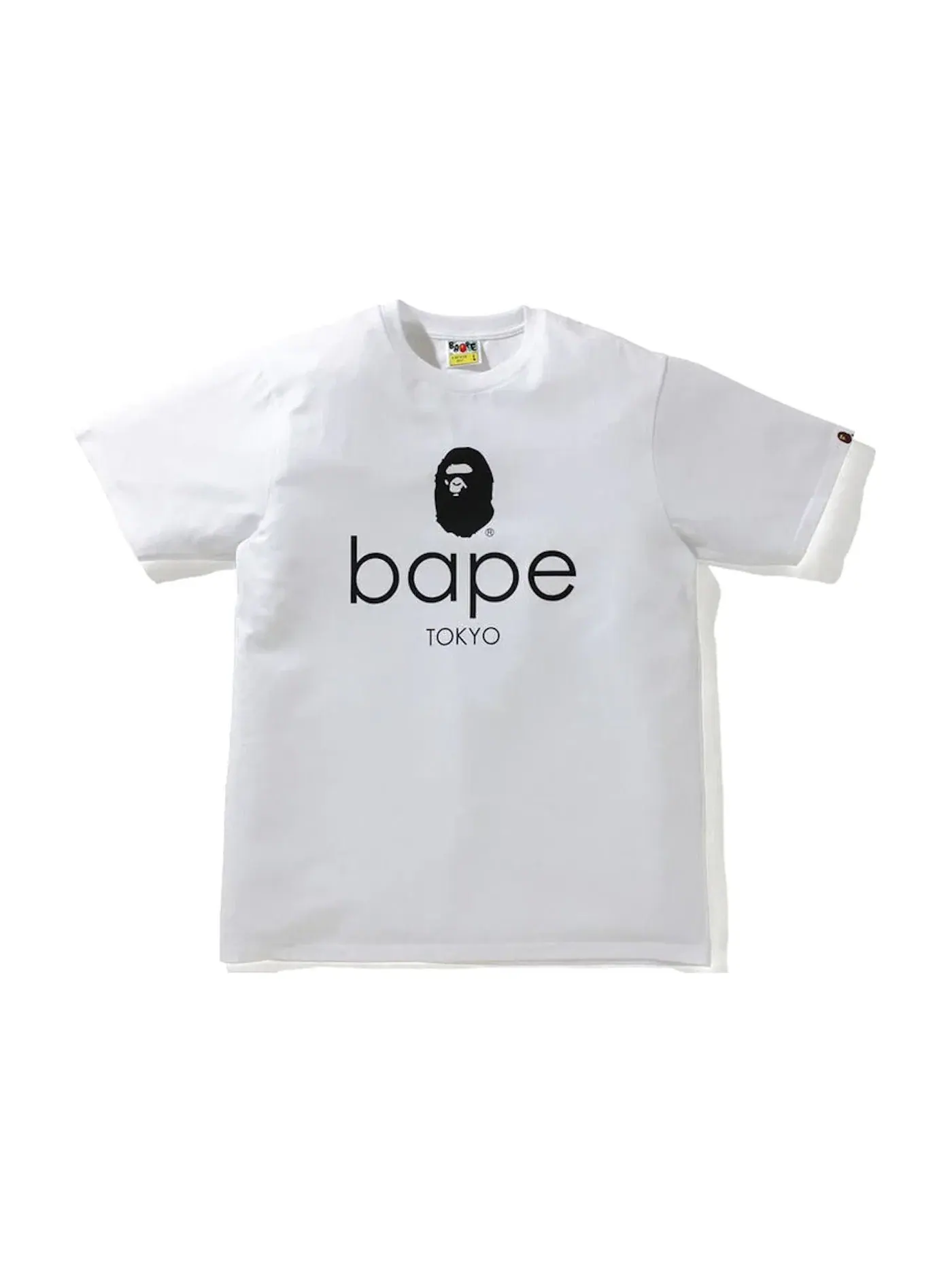 Мужская футболка с принтом BAPE Summer Training Club Tee BAPE — изображение 1 из 1, белый