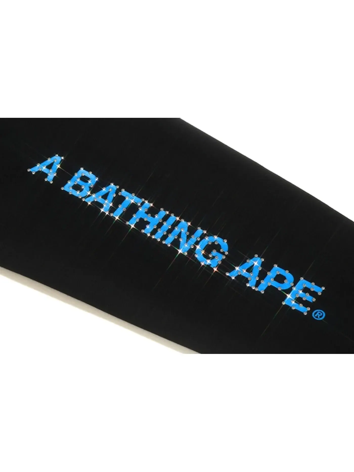 Мужской пуловер с капюшоном BAPE Swarovski — изображение 3 из 3, черный