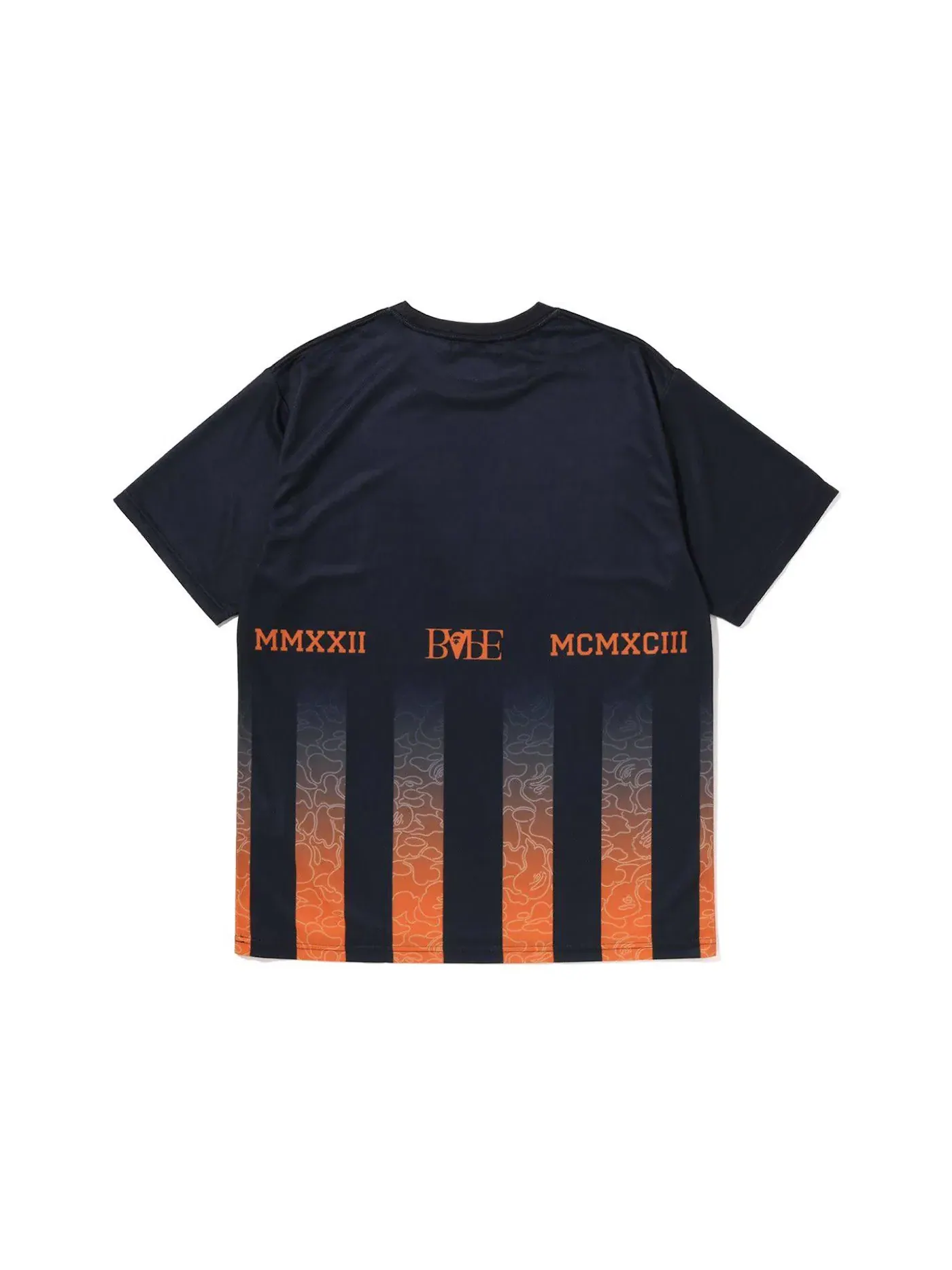 Мужская футболка с принтом Team Jersey Tee BAPE — изображение 2 из 2, черный