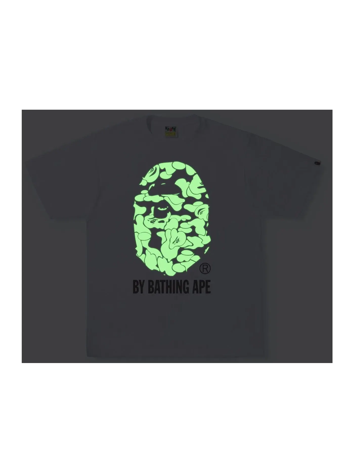 Мужская футболка с камуфляжным принтом Tee BAPE — изображение 2 из 2, белый