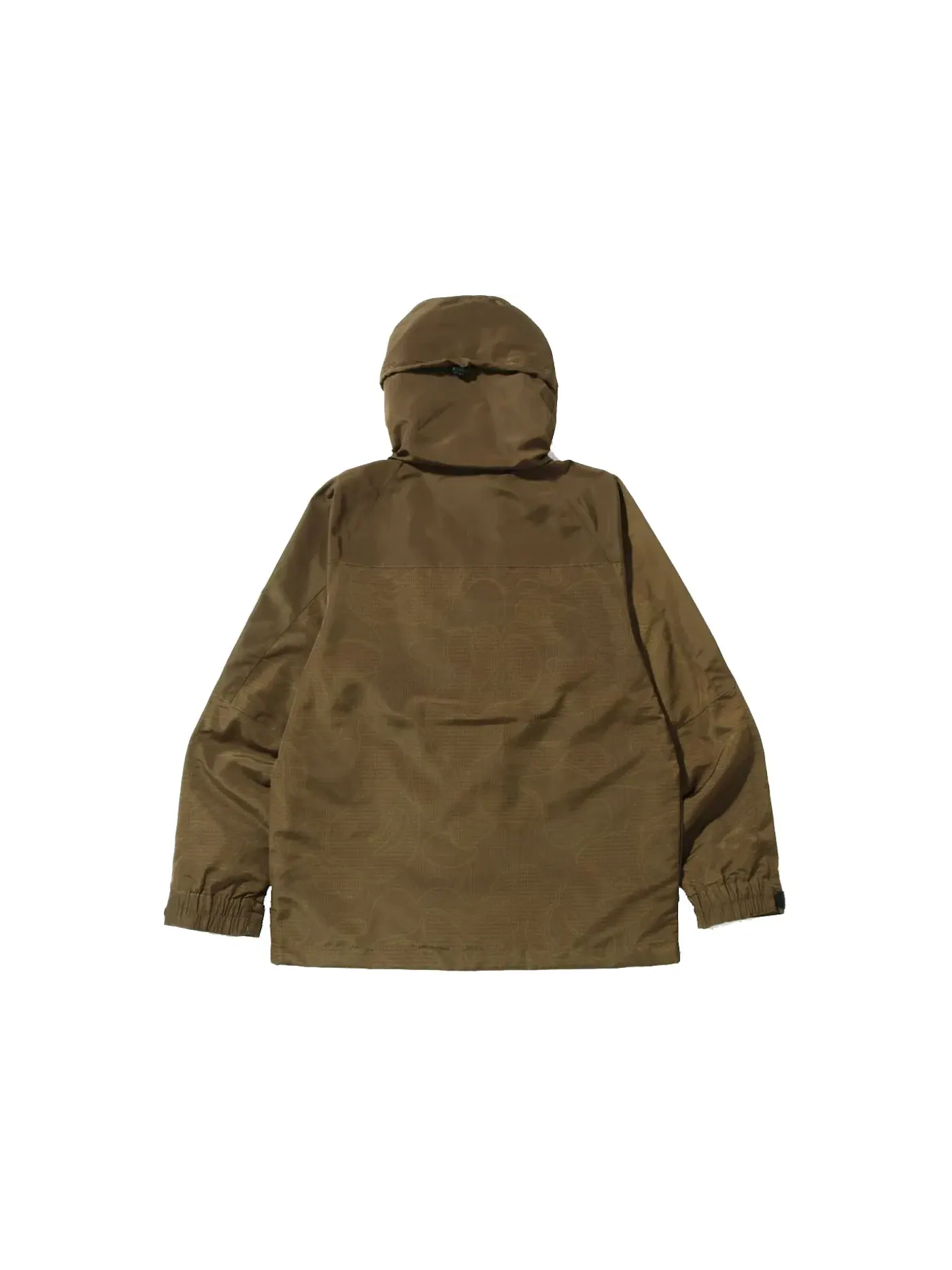 Мужская куртка-худи с камуфляжным принтом BAPE — изображение 2 из 2, коричневый
