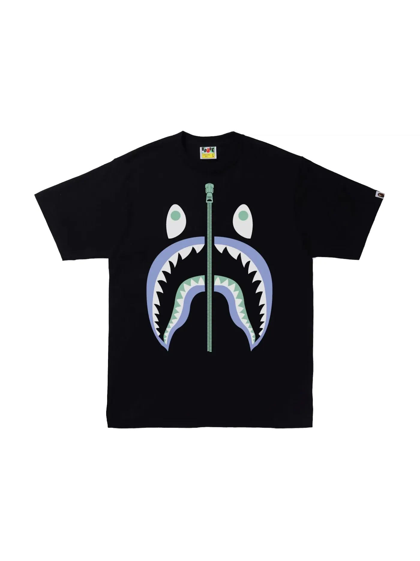 Мужская футболка с камуфляжным принтом Tee BAPE — изображение 1 из 2, черный
