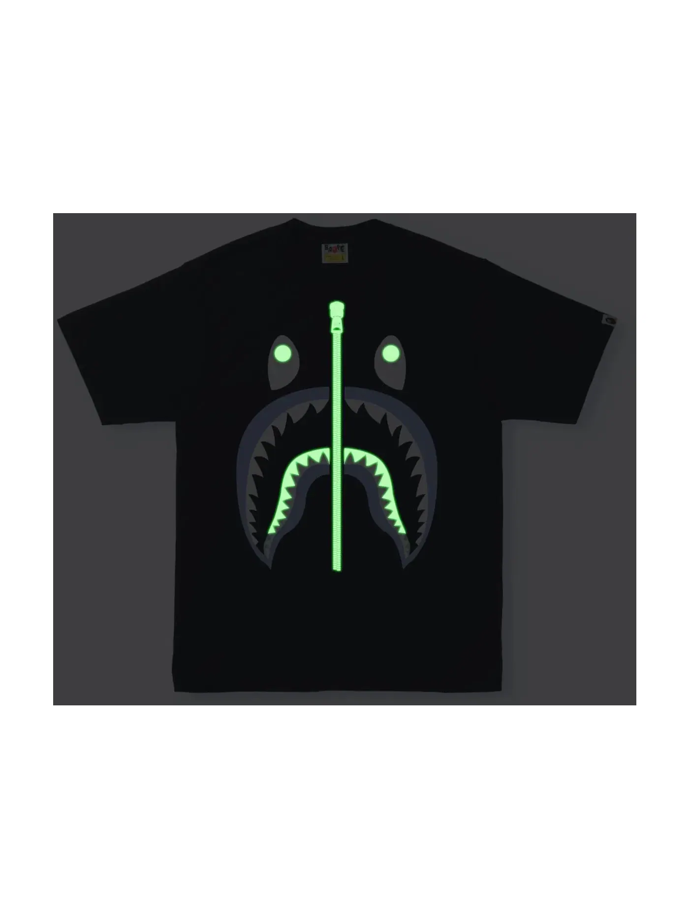 Мужская футболка с камуфляжным принтом Tee BAPE — изображение 2 из 2, черный