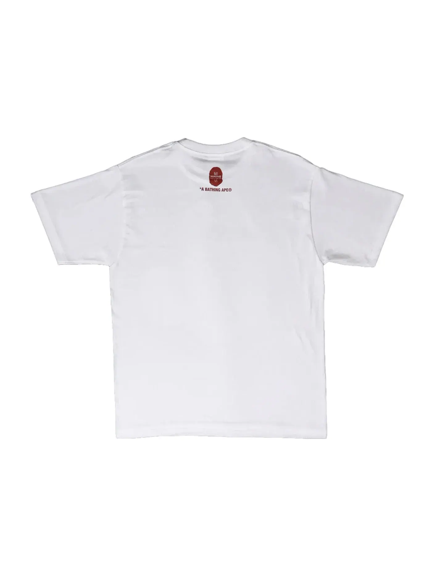 Мужская футболка с принтом BAPE Tha Carter VI Ape Head T-shirt — изображение 2 из 2, белый