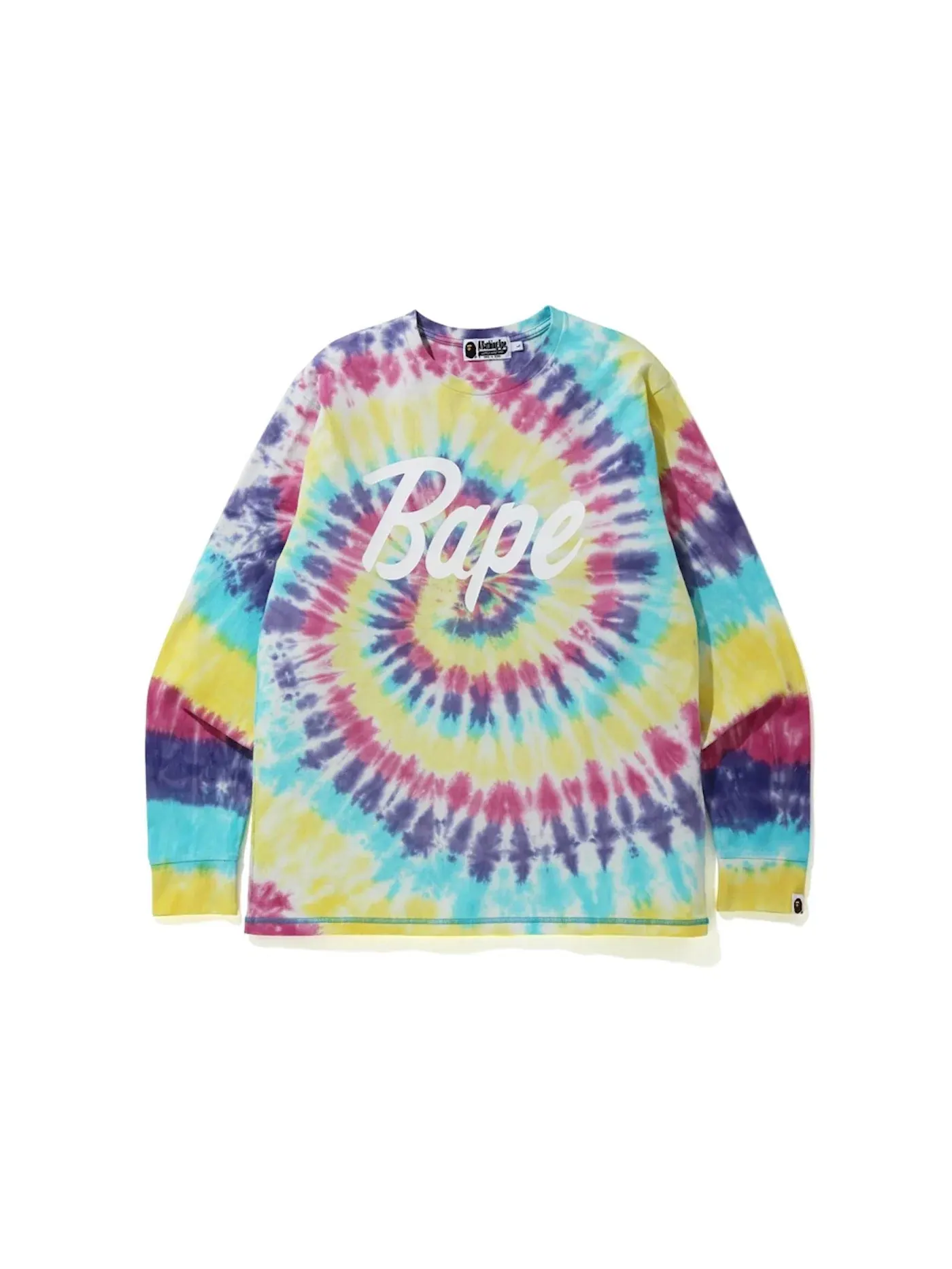 Мужская футболка с длинным рукавом BAPE L/S Tee — изображение 1 из 2, мульти