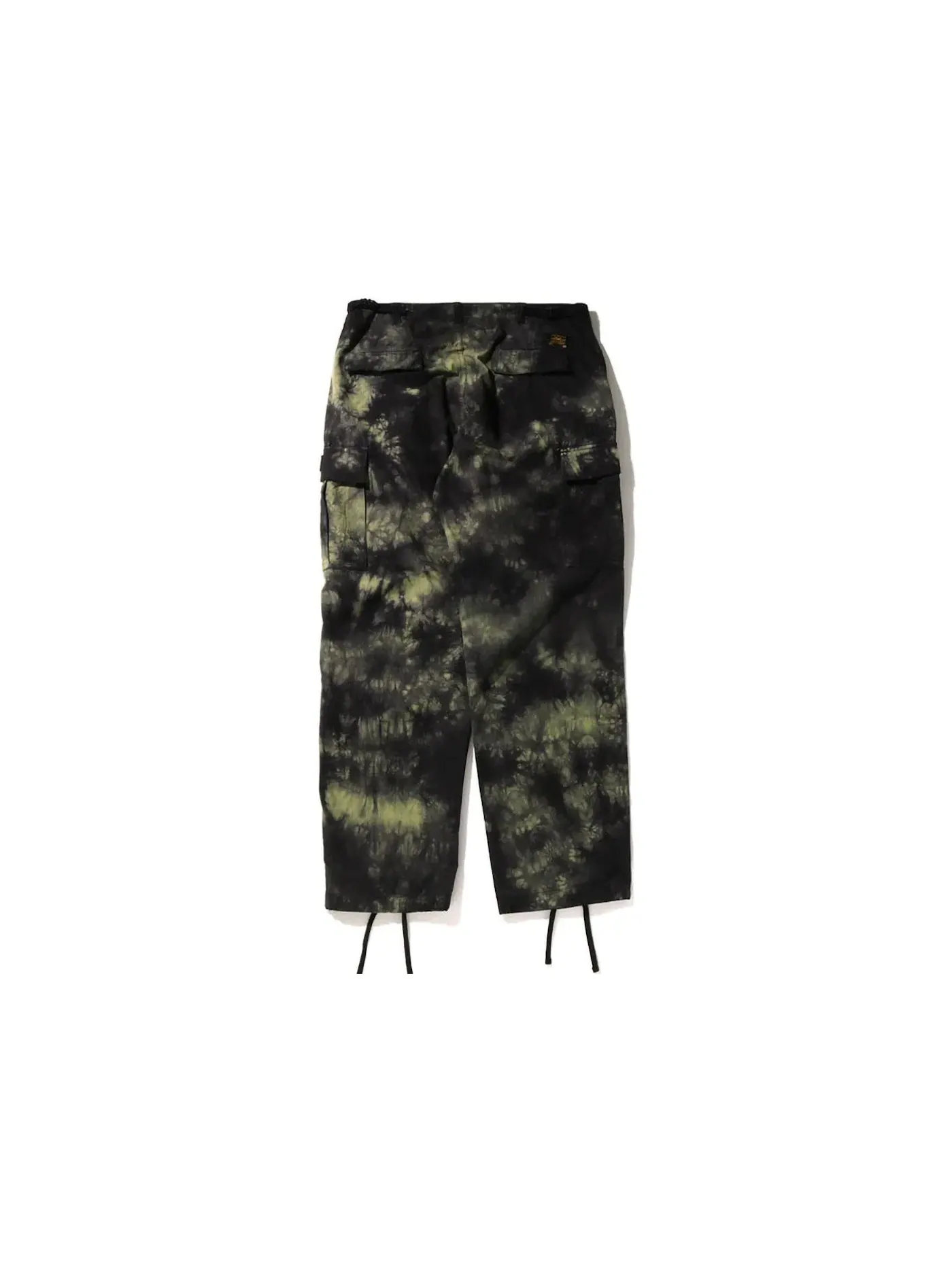 Мужские брюки свободного кроя с принтом BAPE Tie Dye Relaxed Fit 6 Pocket Pants BAPE — изображение 2 из 2, черный