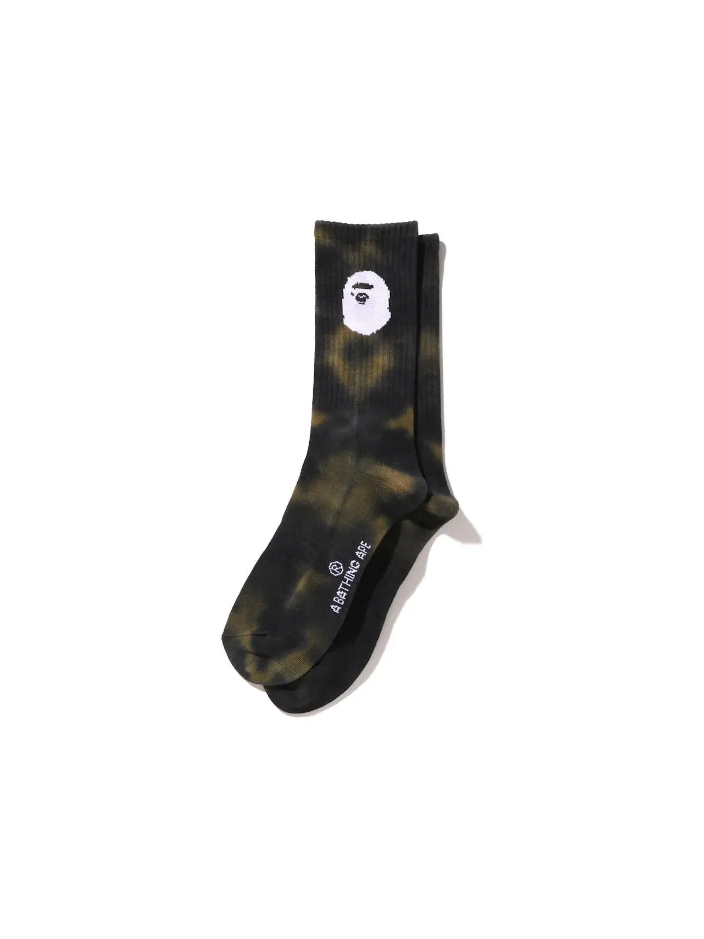 Детские носки Tie Dye Socks BAPE — изображение 1 из 1, черный
