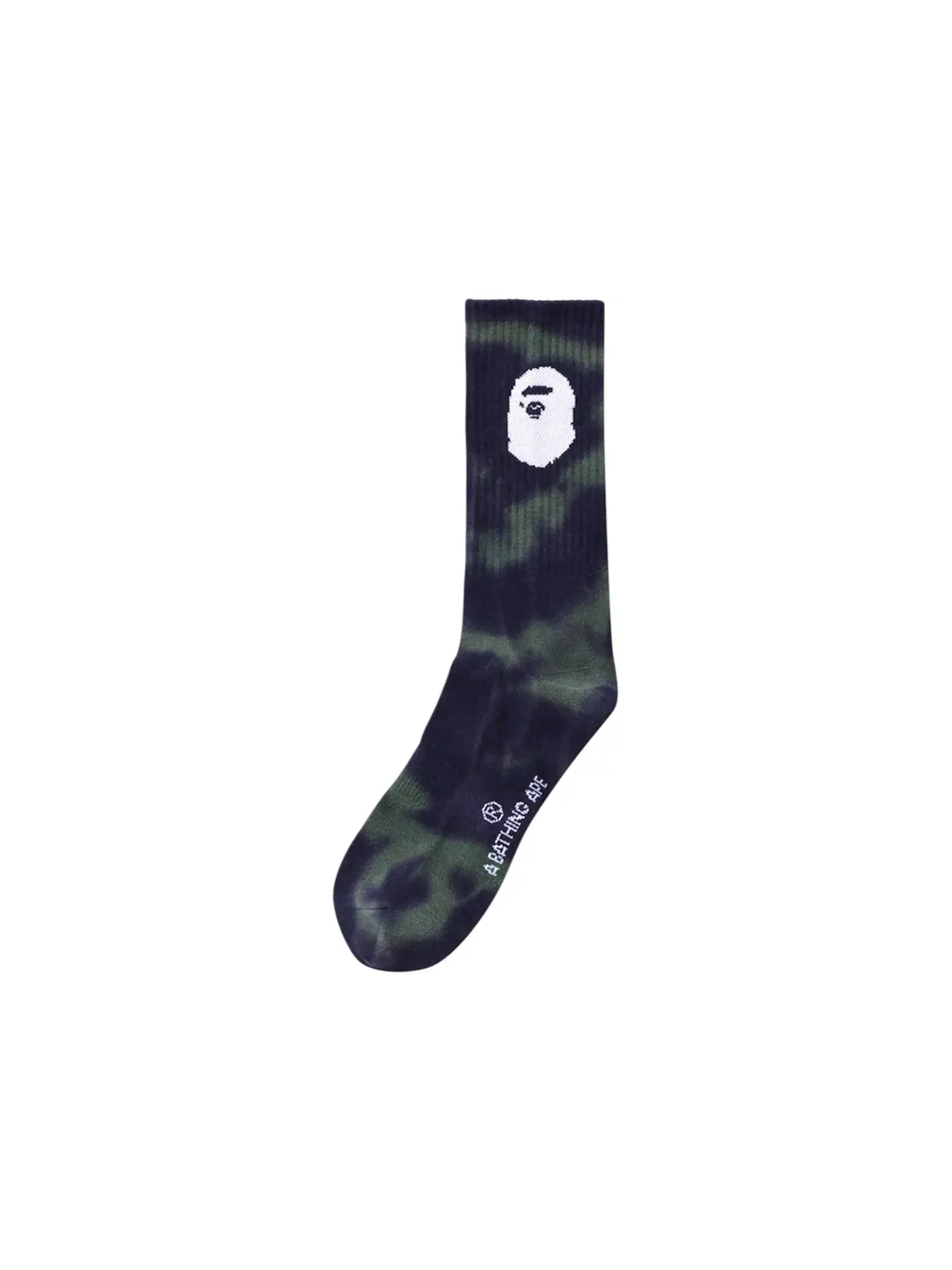Мужские носки с принтом BAPE Socks (SS23) — изображение 1 из 1, фиолетовый