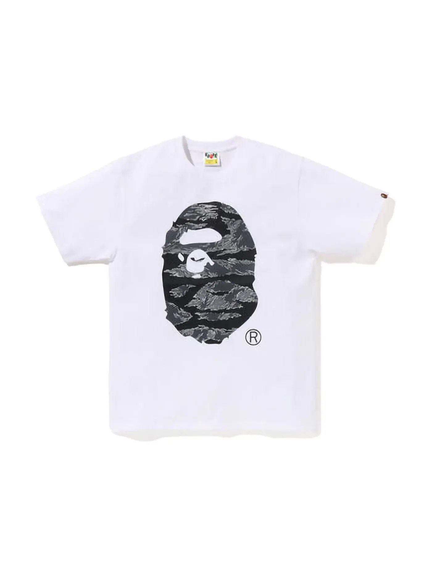 Мужская футболка с принтом Tee BAPE — изображение 1 из 2, белый
