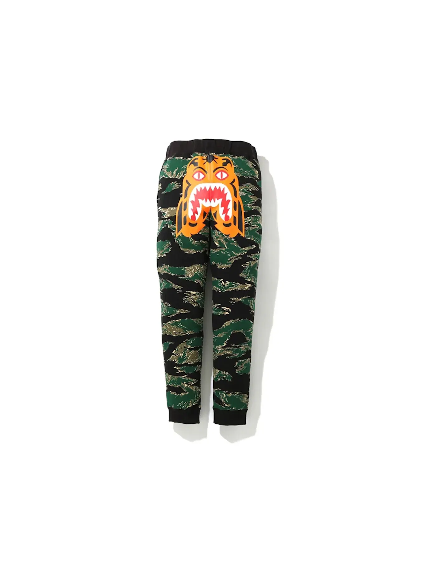 Мужские спортивные штаны с принтом Tiger Camo BAPE — изображение 1 из 1, зеленый