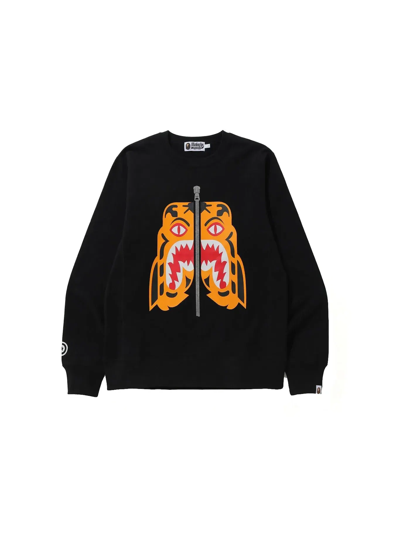 Мужской свитшот BAPE Crewneck (FW21) — изображение 1 из 2, черный