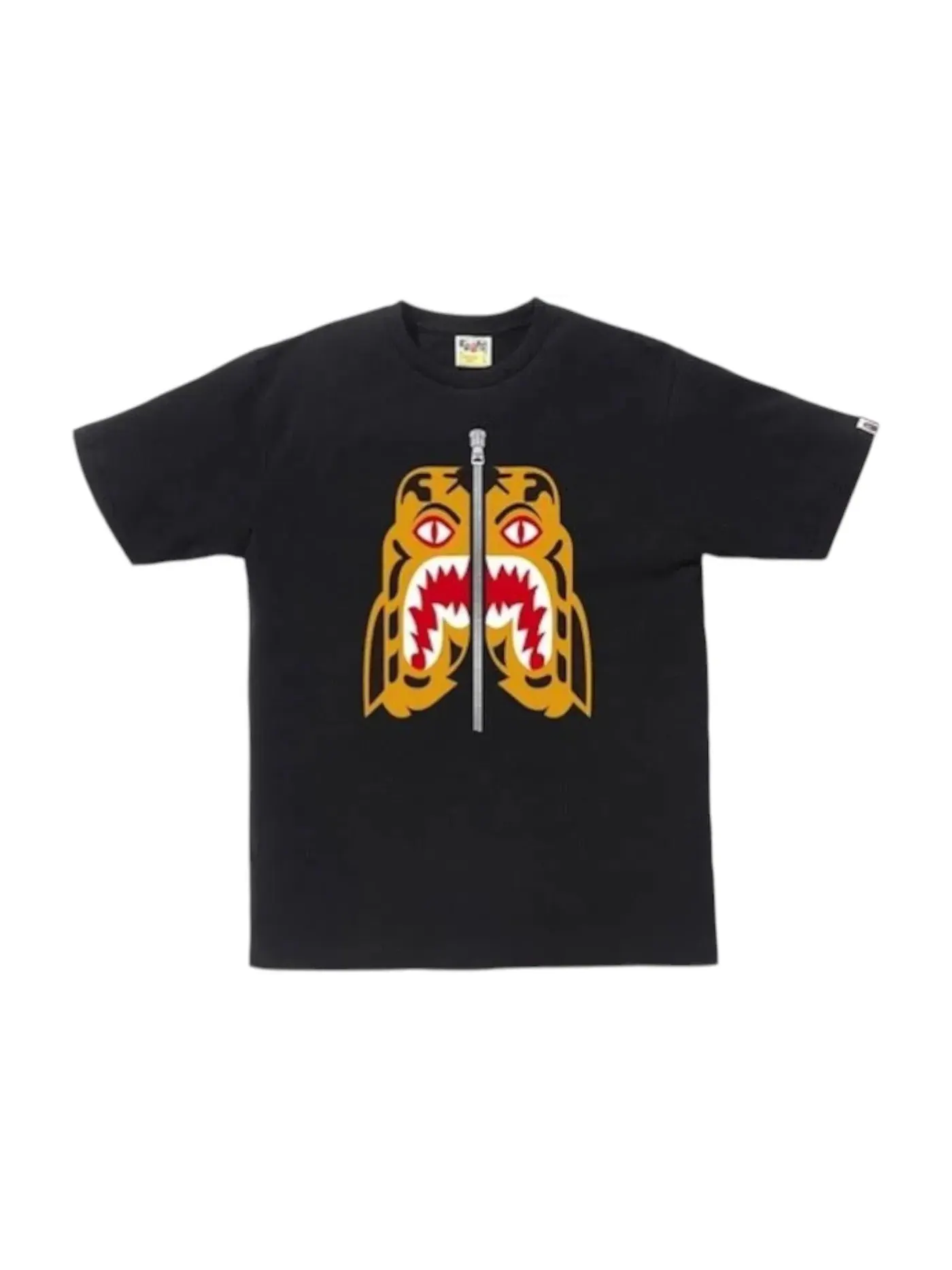 Мужская футболка свободного кроя BAPE Tee — изображение 1 из 1, черный