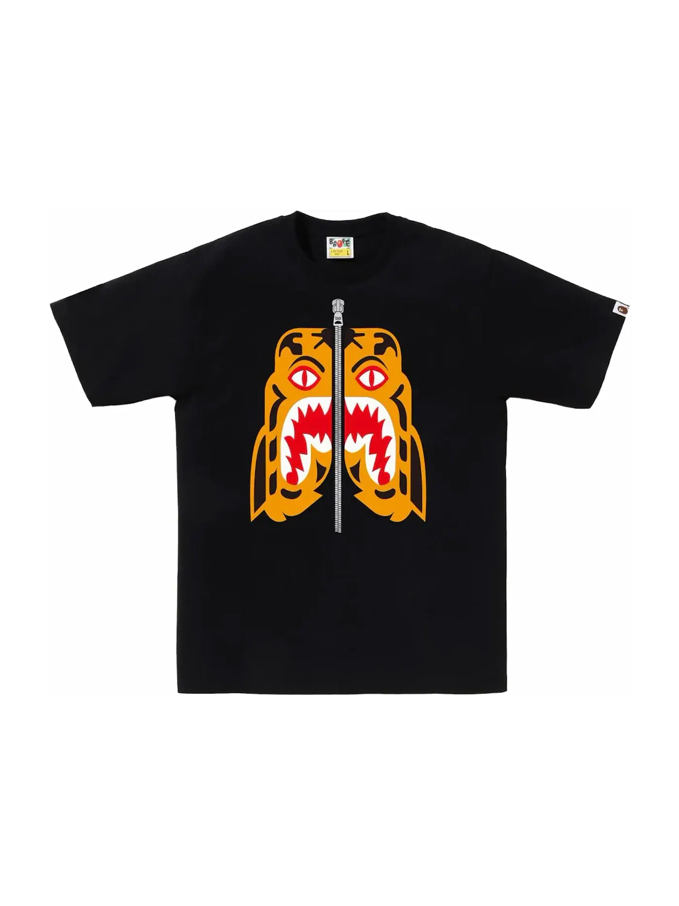 Мужская футболка с принтом BAPE Tee (FW23) BAPE — изображение 1 из 2, черный