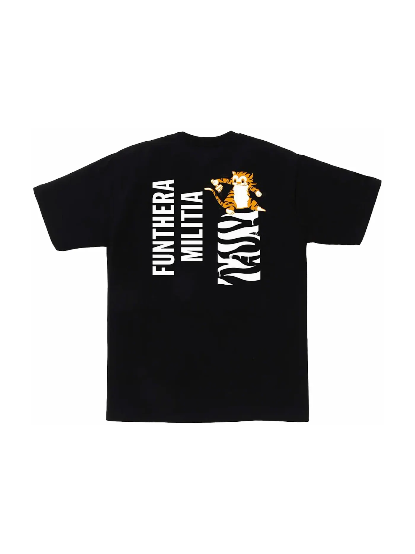 Мужская футболка с принтом BAPE Tee (FW23) BAPE — изображение 2 из 2, черный