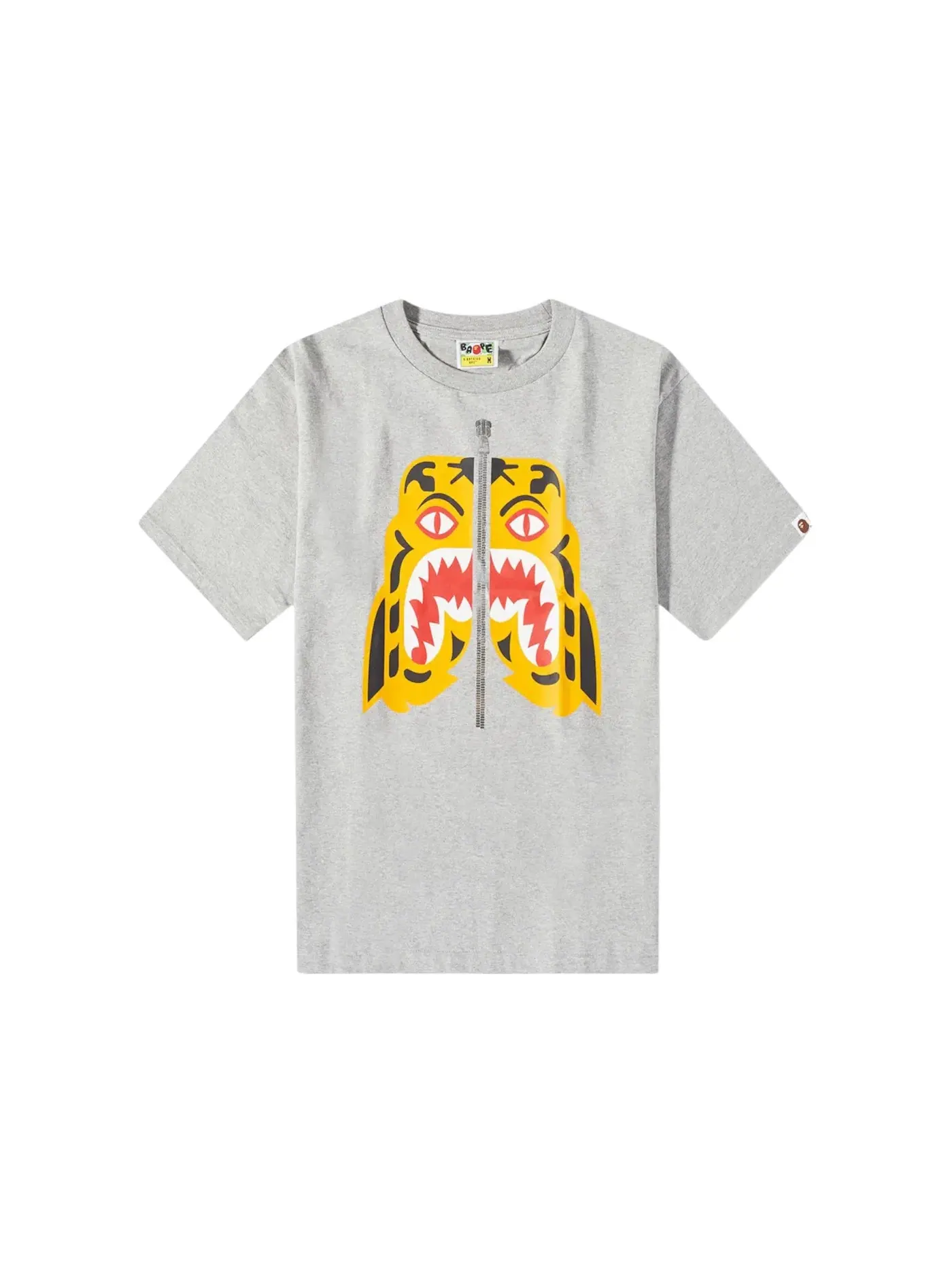Мужская футболка хлопковая Tee BAPE — изображение 1 из 1, серый