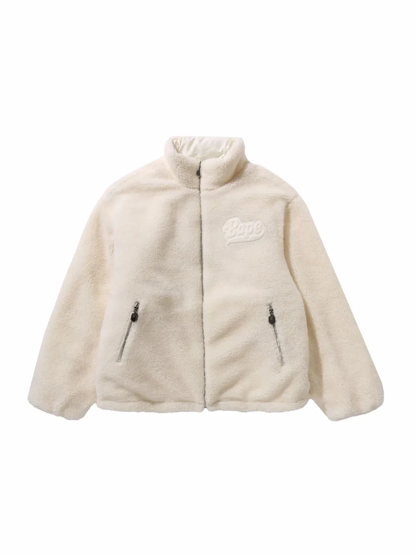 Мужская куртка с камуфляжным принтом BAPE — изображение 2 из 3, белый