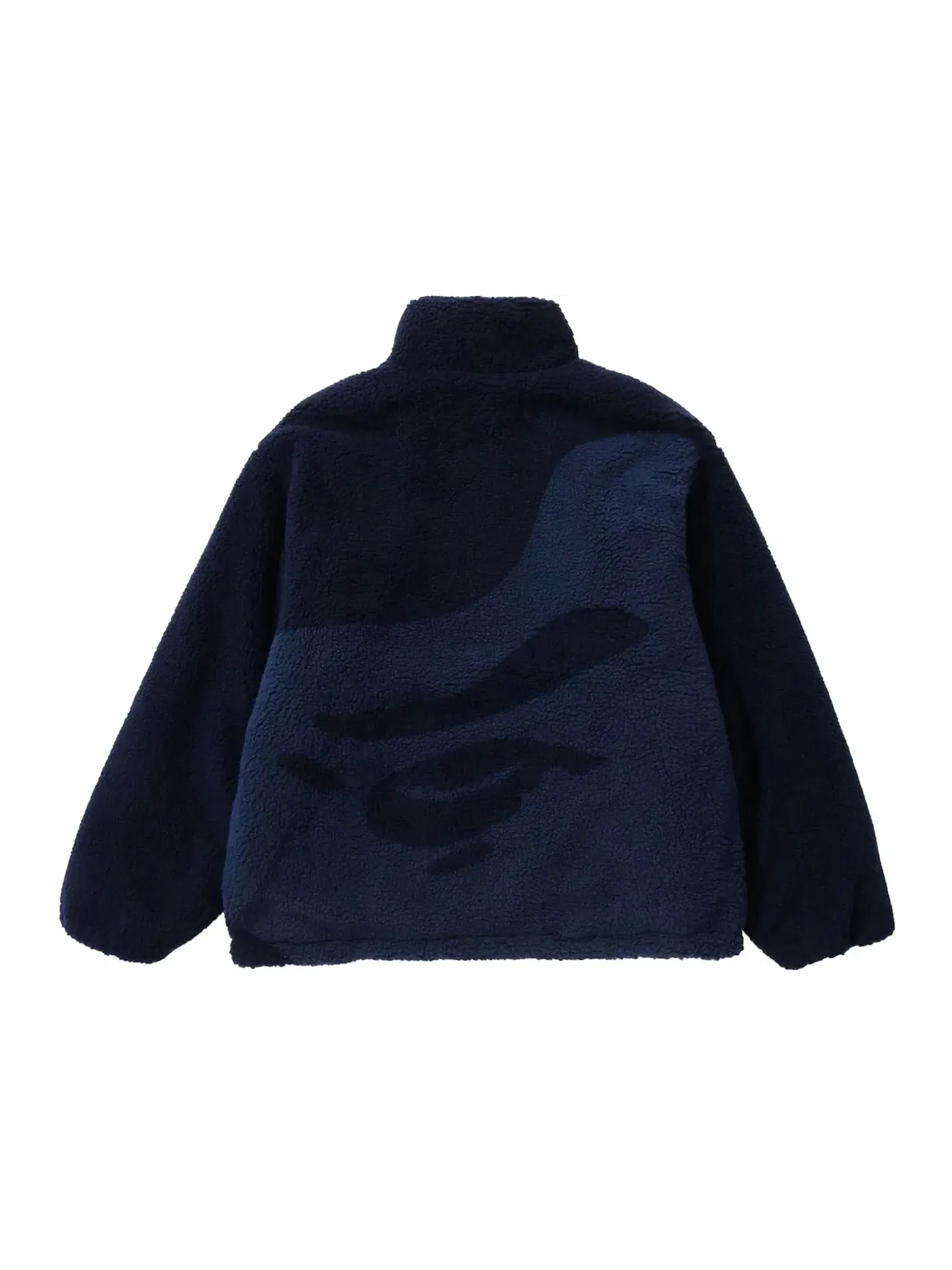 Мужская куртка с камуфляжем двусторонняя BAPE — изображение 3 из 3, темно-синий