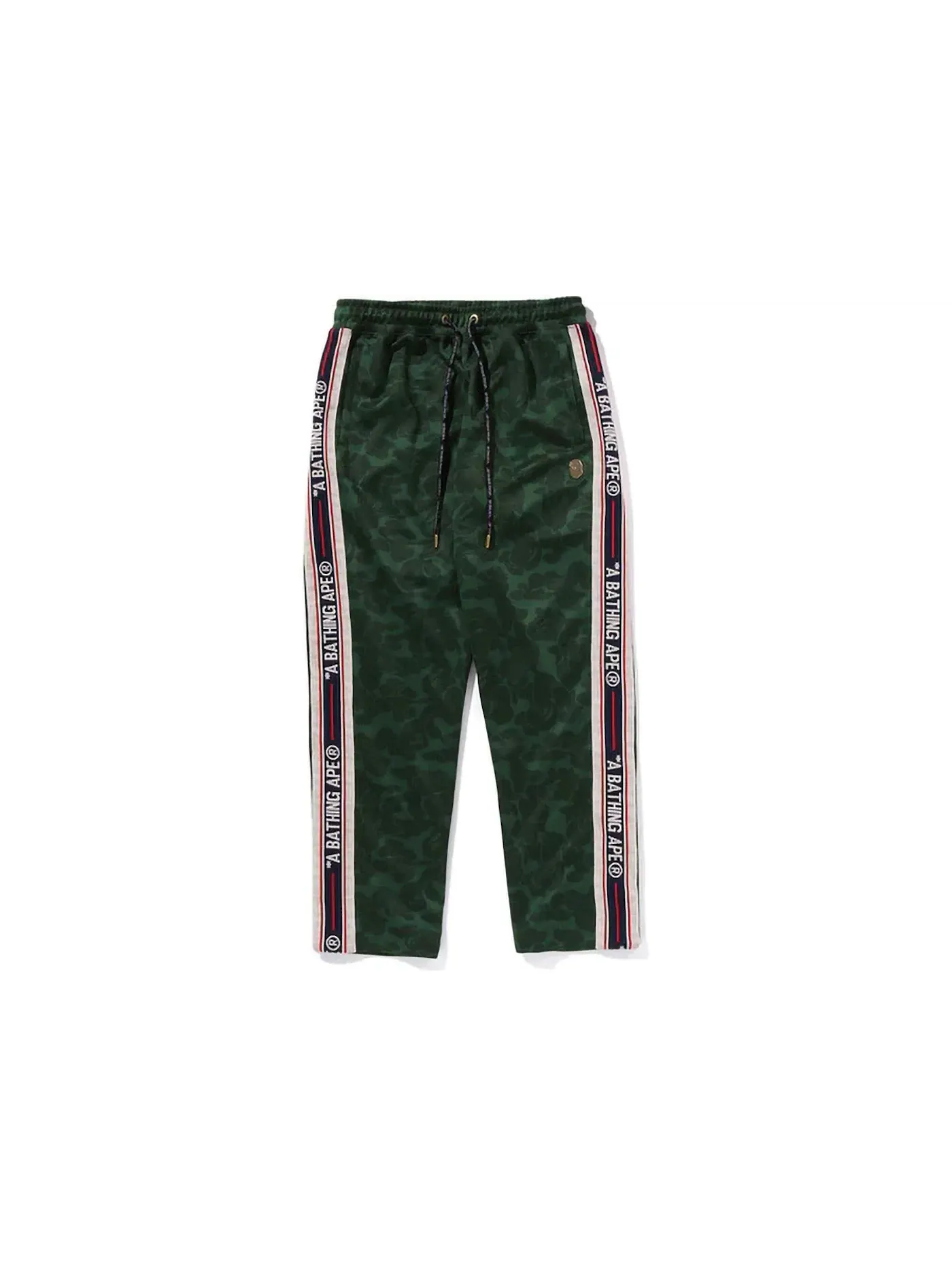 Мужские штаны с камуфляжным принтом BAPE — 1