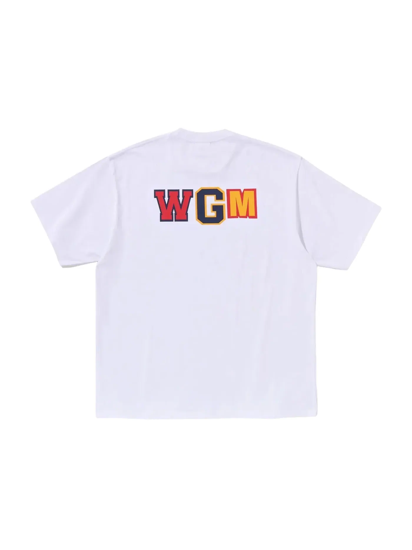 Мужская футболка с принтом Shark Tee BAPE — изображение 2 из 2, белый