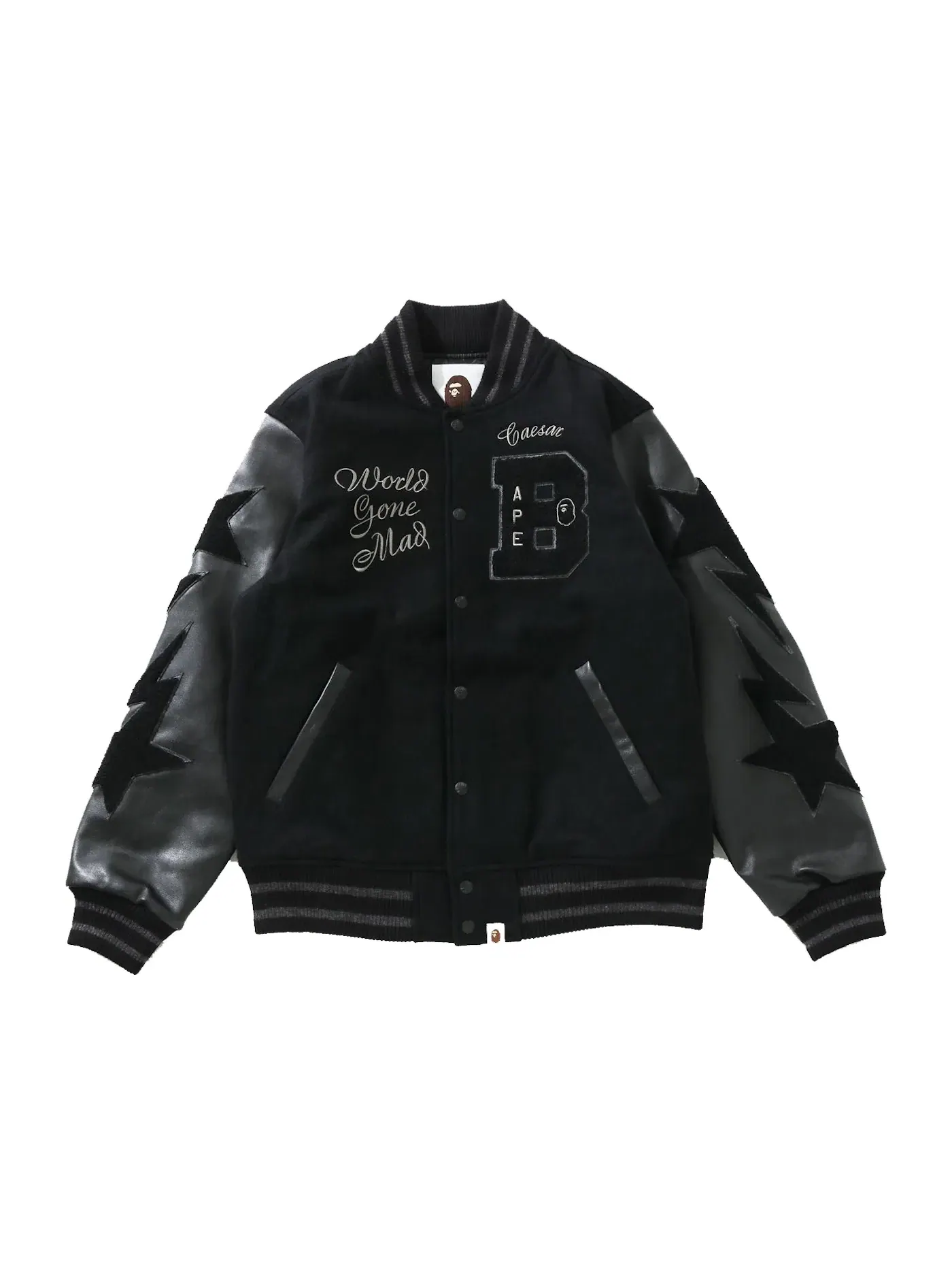 Мужская куртка-бомбер BAPE — изображение 1 из 1, черный