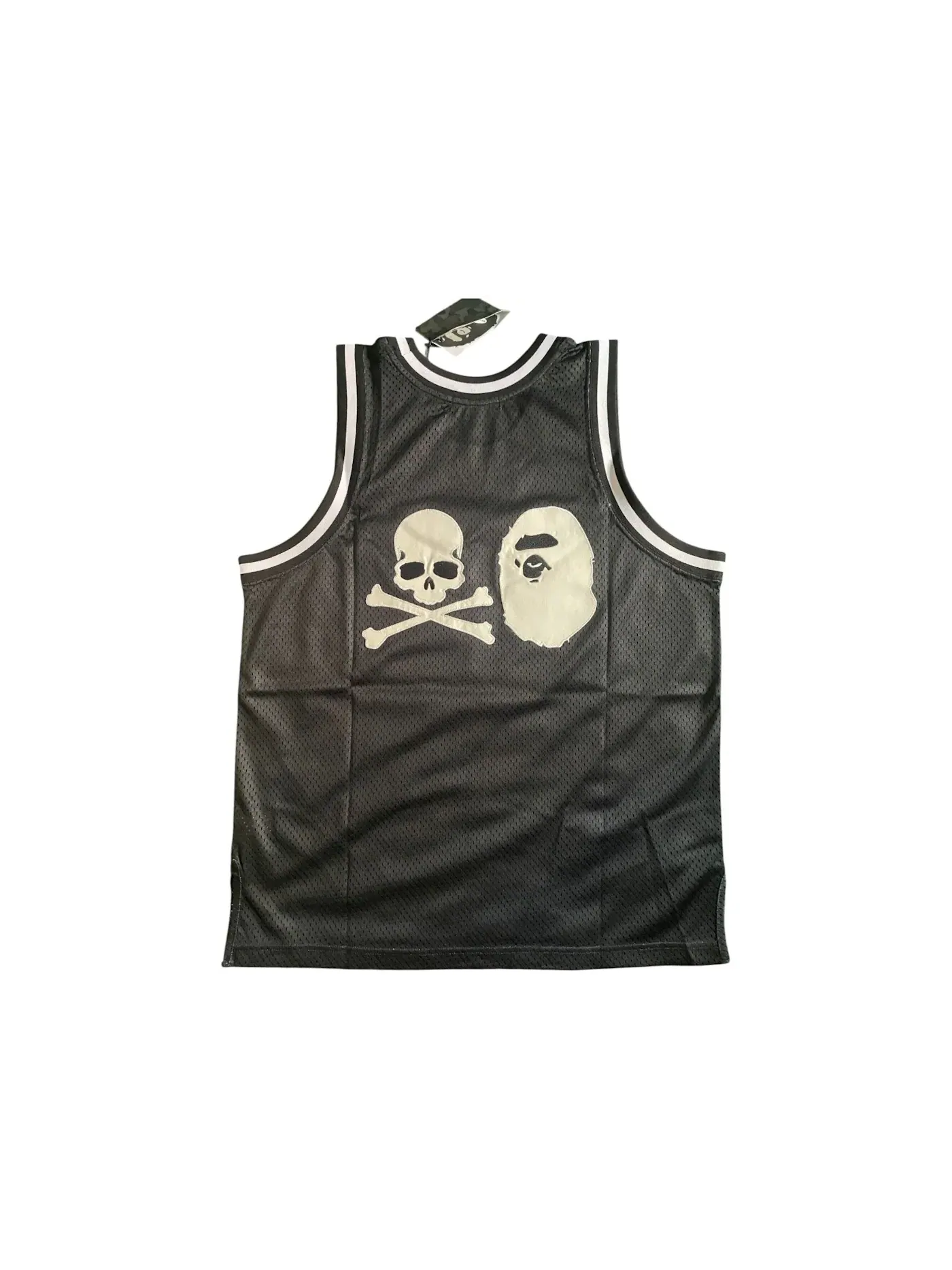 Мужская баскетбольная джерси с принтом BAPE vs. Mastermind Jersey BAPE — изображение 2 из 2, черный