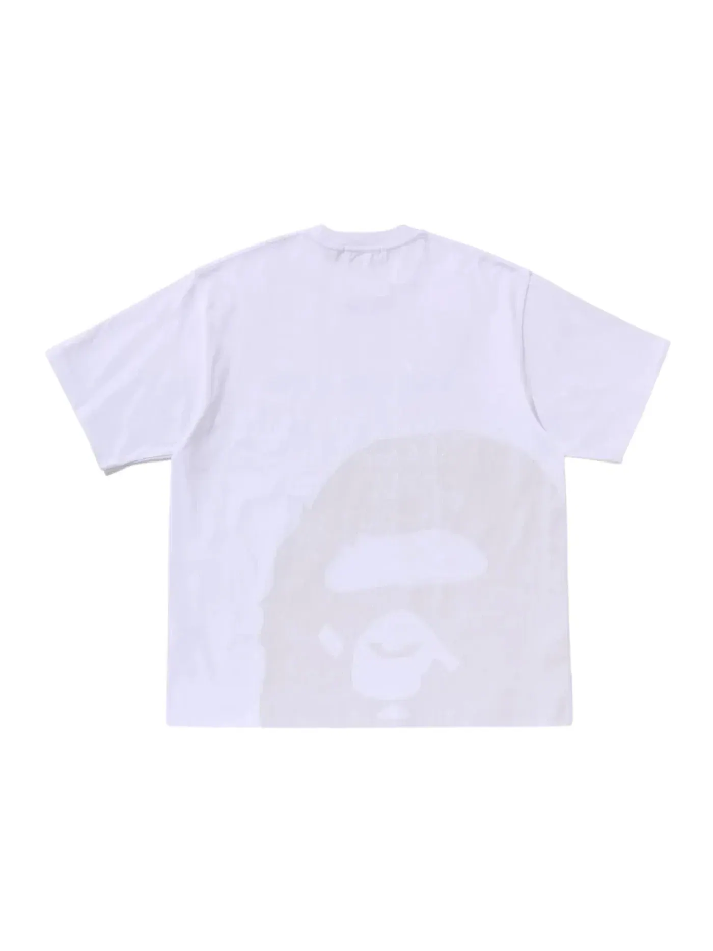 Футболка унисекс с принтом BAPE Water Print Ape Head Relaxed Fit Tee BAPE — изображение 2 из 2, белый