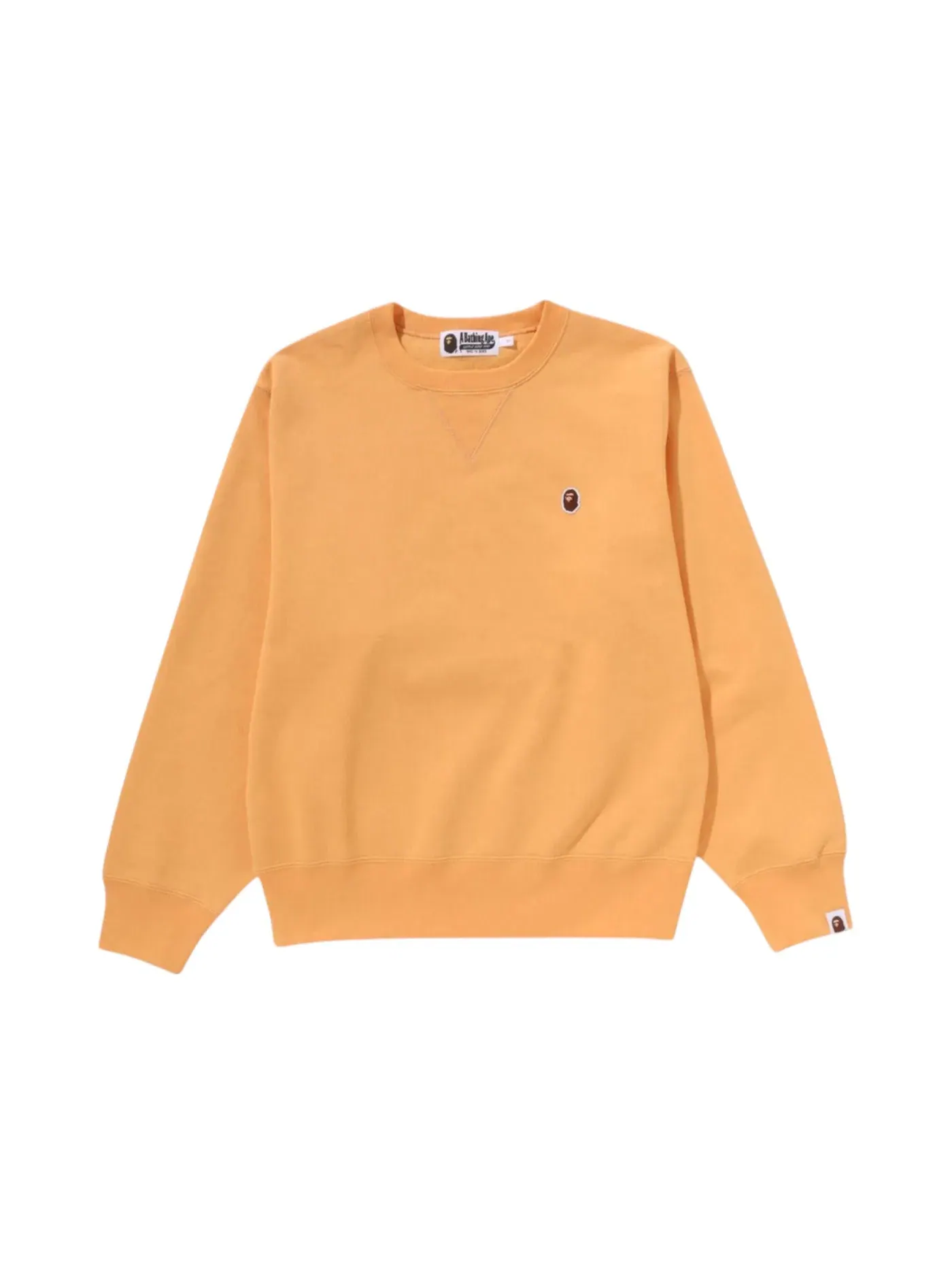 Женский свитшот с круглым вырезом BAPE Sweatshirt — изображение 1 из 1, оранжевый