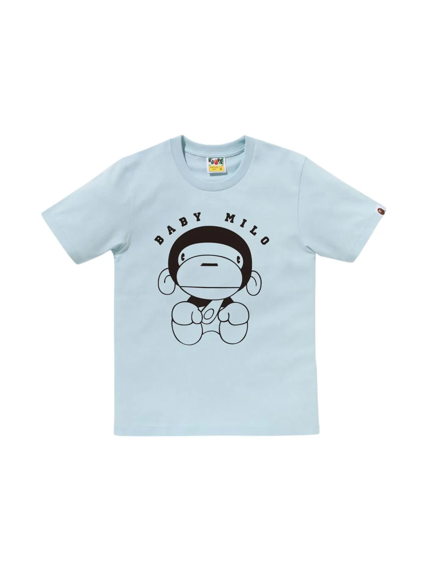 Женская футболка с принтом Classic Baby Milo Tee BAPE, Sax — изображение 1 из 1