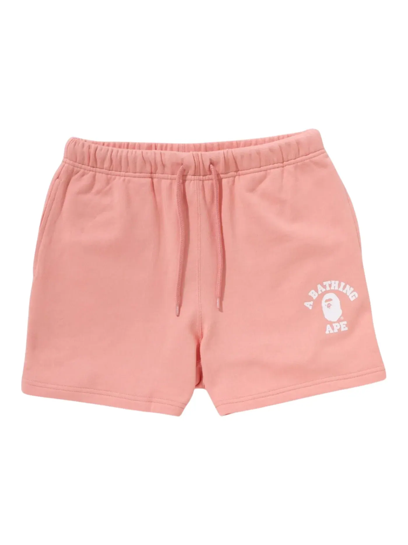 Женские шорты College Sweat Shorts BAPE — изображение 1 из 1, розовый