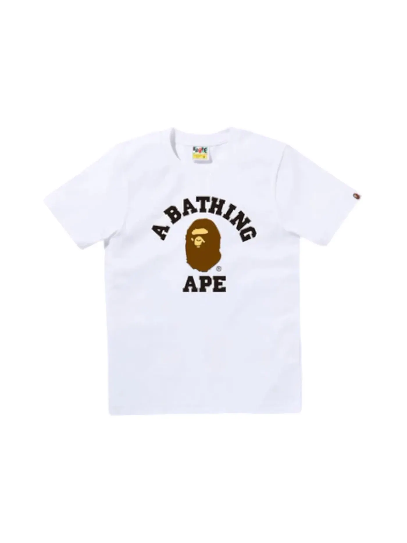 Женская футболка с принтом BAPE Tee (SS25) — изображение 1 из 1, белый