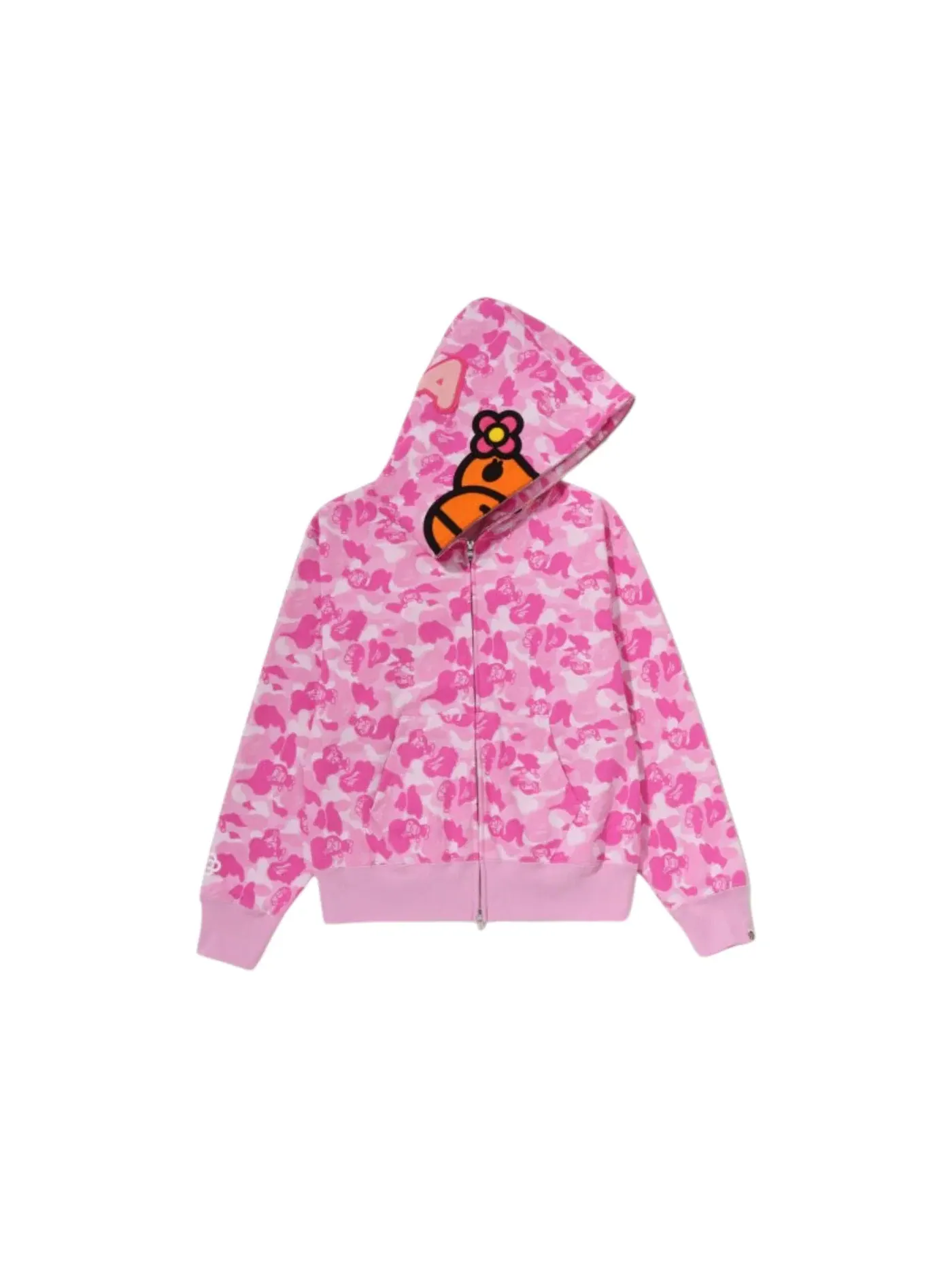 Женская худи с принтом BAPE Hoodie — изображение 1 из 2, розовый