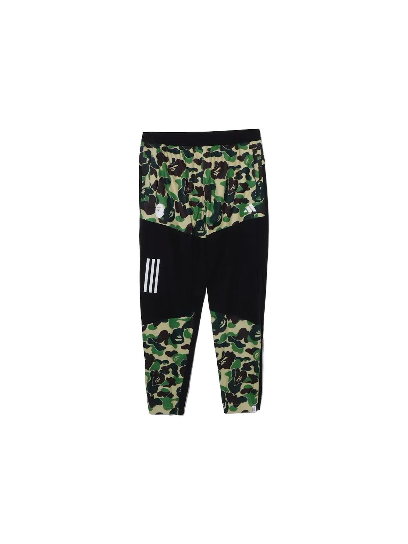 Унисекс штаны с принтом BAPE x Adidas Golf ABC Camo Pants — изображение 1 из 2, черный
