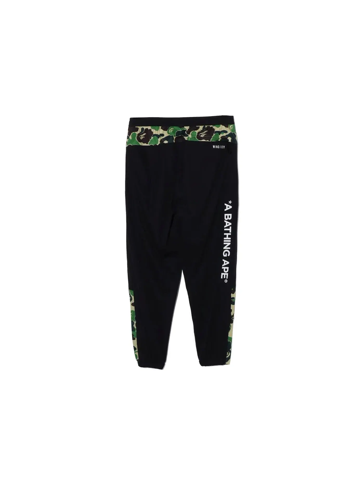 Унисекс штаны с принтом BAPE x Adidas Golf ABC Camo Pants — изображение 2 из 2, черный