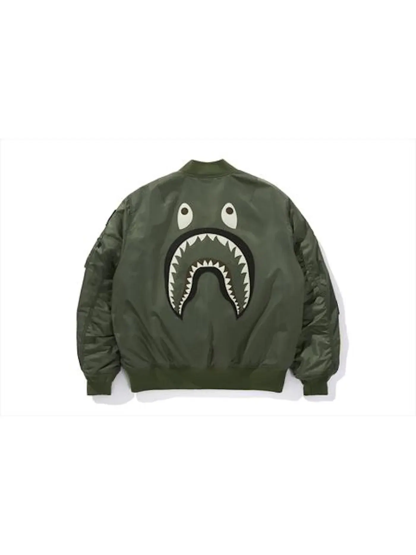 Мужская куртка MA-1 BAPE — изображение 2 из 2, зеленый