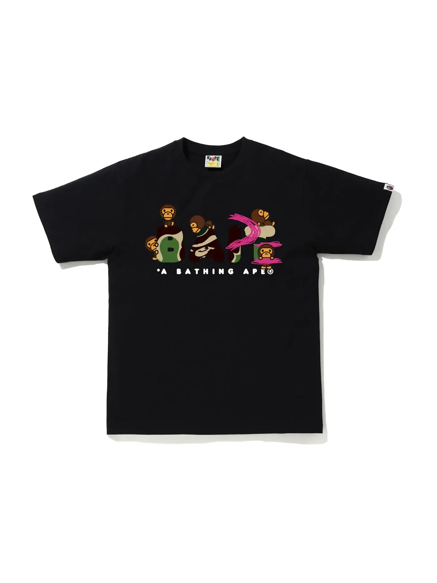 Мужская футболка с принтом BAPE x BAIT x Funko Figure Tee BAPE — изображение 1 из 1