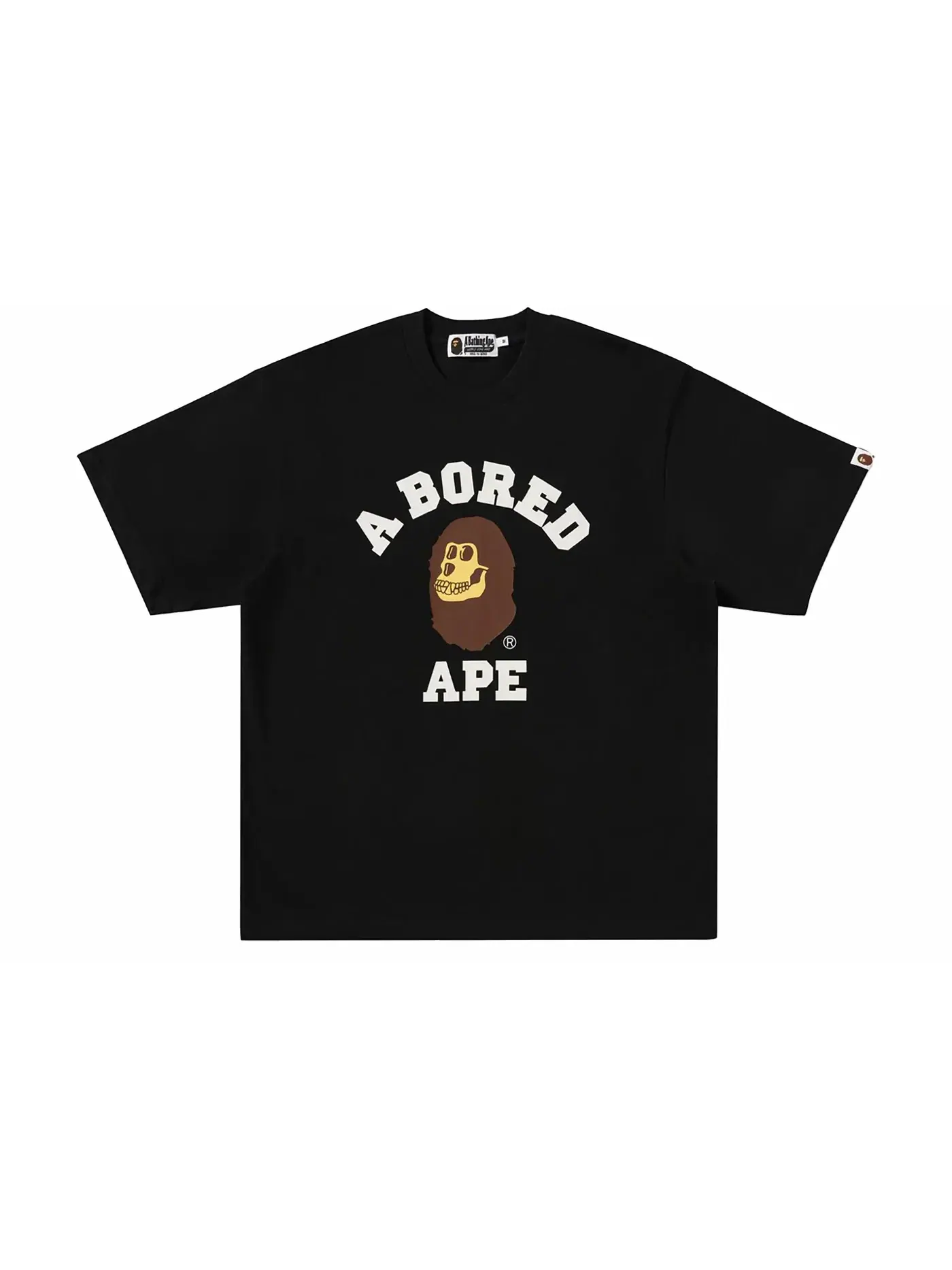Мужская футболка с принтом BAPE x BAYC III Tee BAPE — изображение 1 из 2, черный