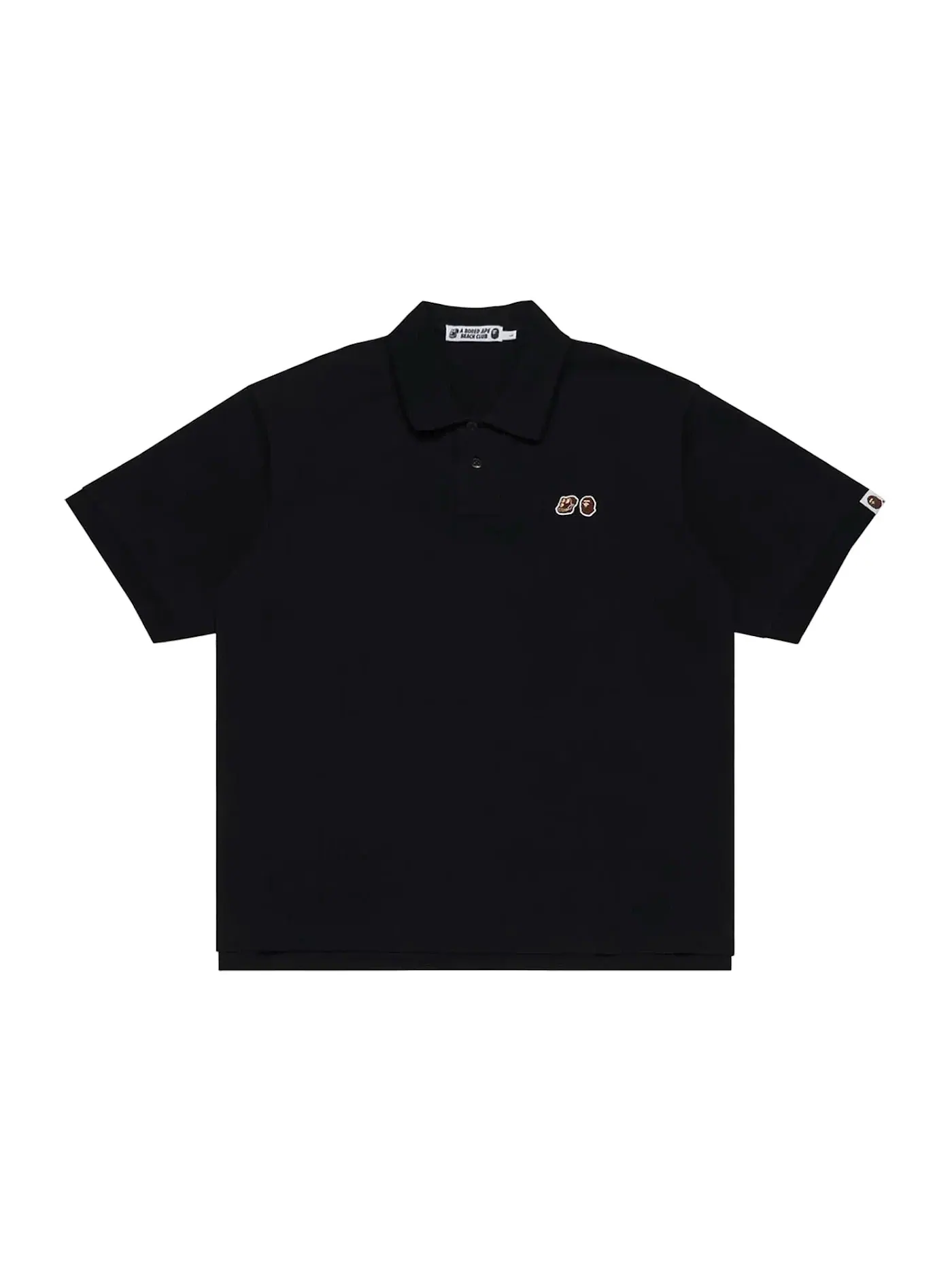 Мужское поло BAPE x Bored Ape Yacht Club BAPE — изображение 1 из 2, черный