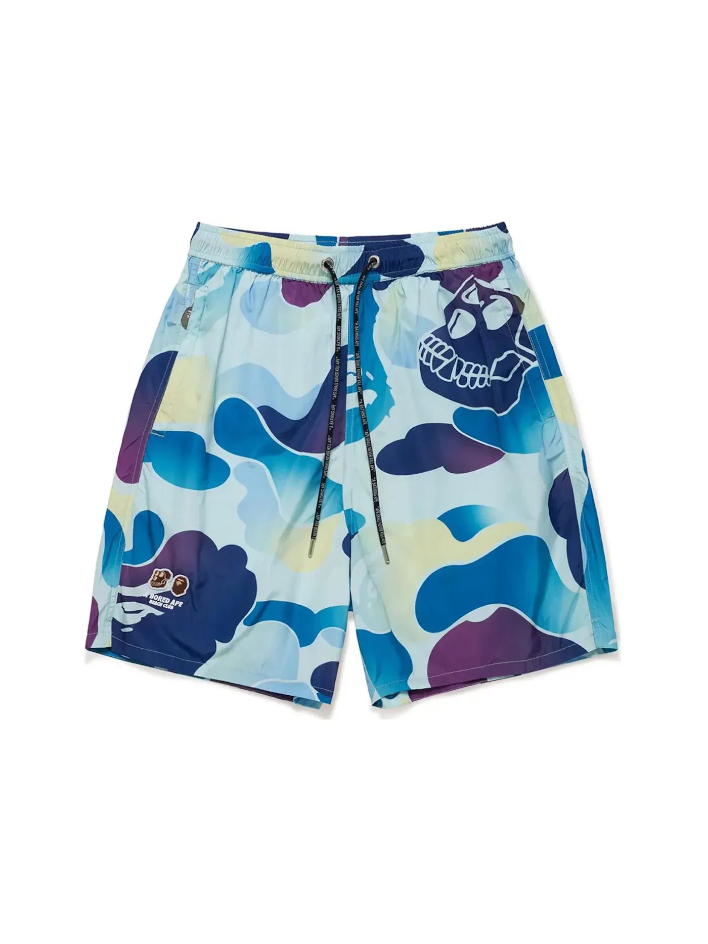 Мужские шорты с принтом BAPE x Bored Ape Yacht Club BAPE — изображение 1 из 2, синий