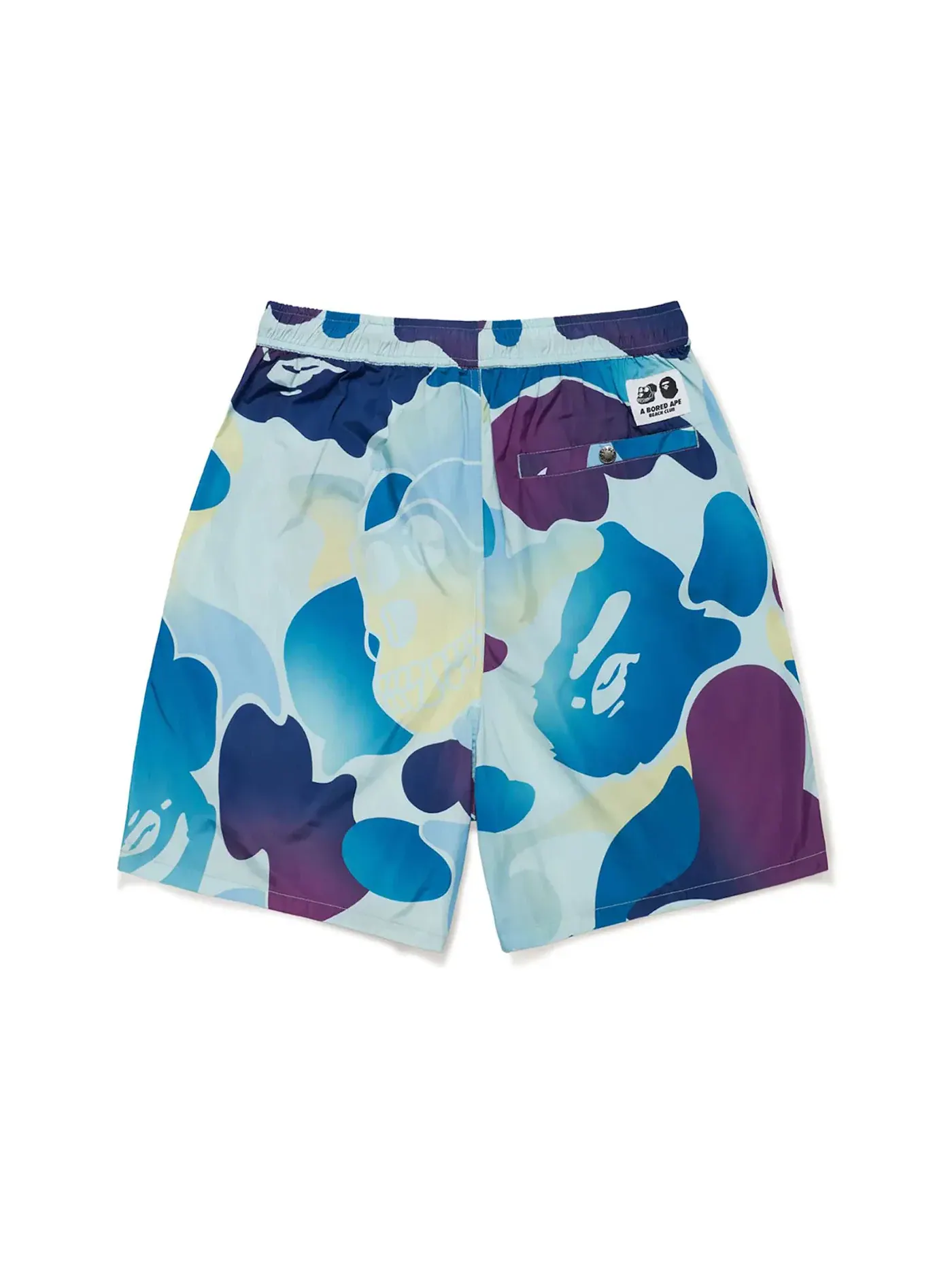Мужские шорты с принтом BAPE x Bored Ape Yacht Club BAPE — изображение 2 из 2, синий