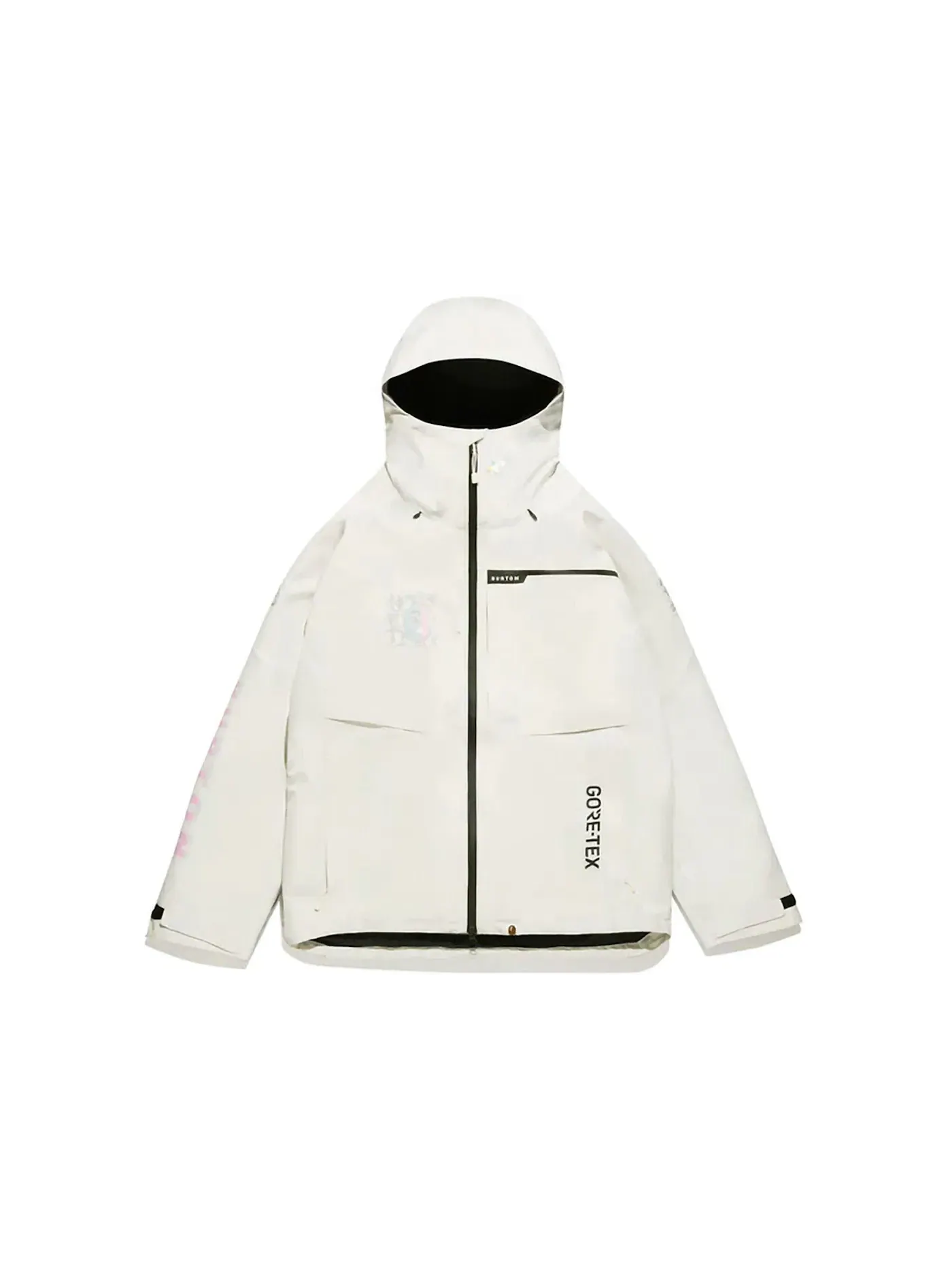 Мужская куртка GORE-TEX с принтом BAPE x Burton Pillowline — изображение 1 из 2, белый