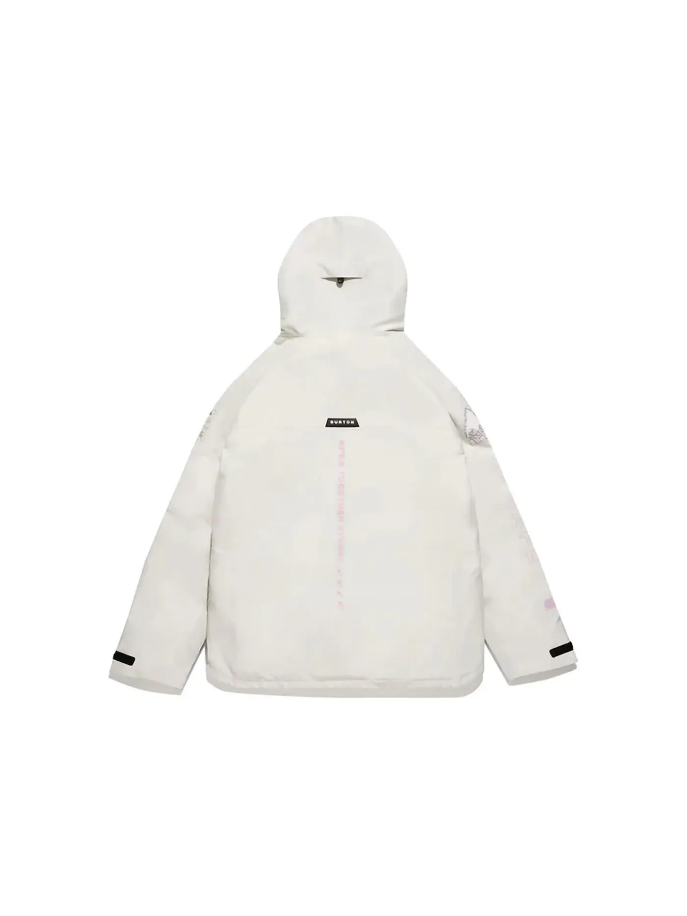 Мужская куртка GORE-TEX с принтом BAPE x Burton Pillowline — изображение 2 из 2, белый