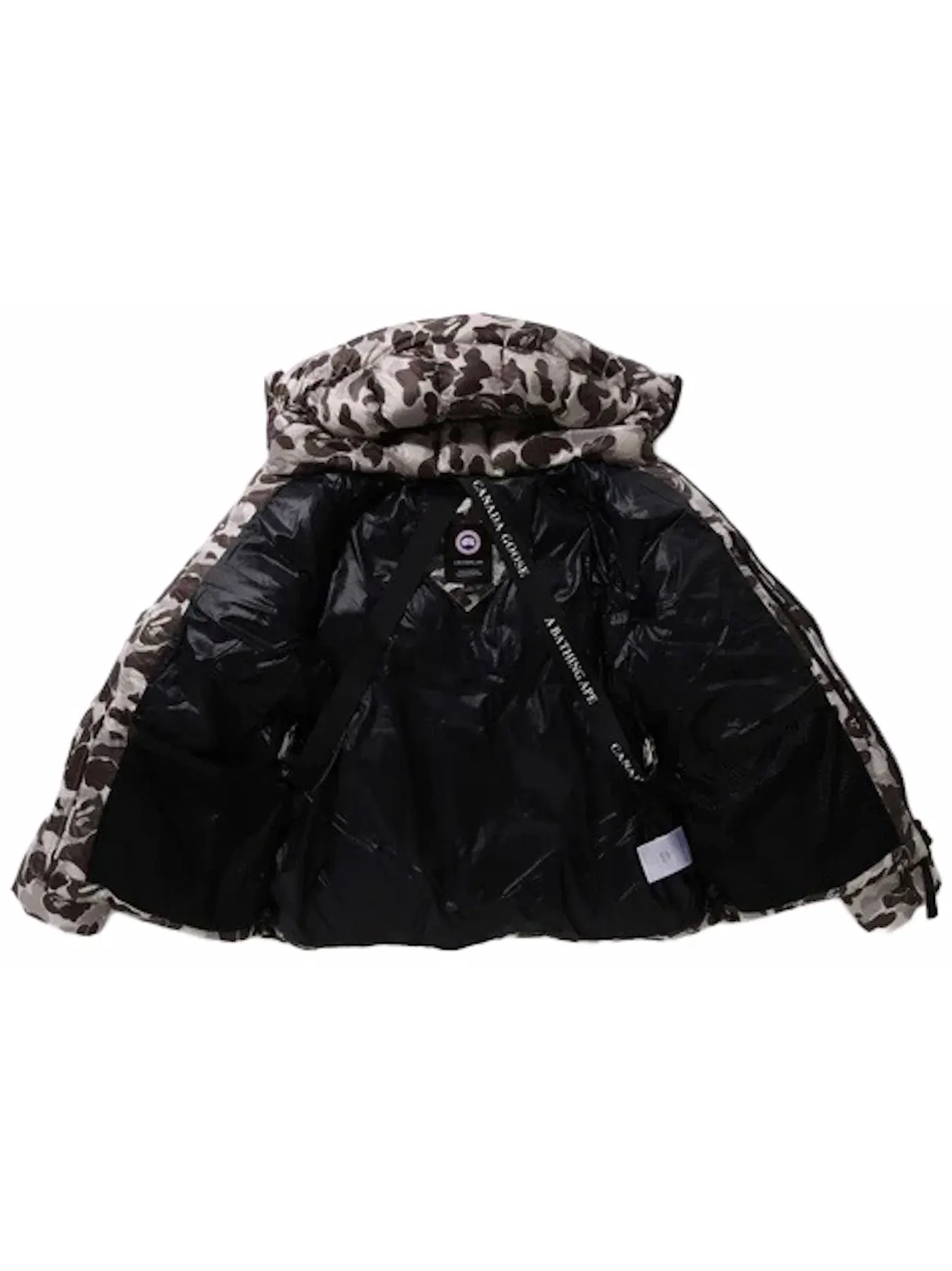 Мужская куртка-пуховик Crofton Puffer BAPE — изображение 2 из 3, серый