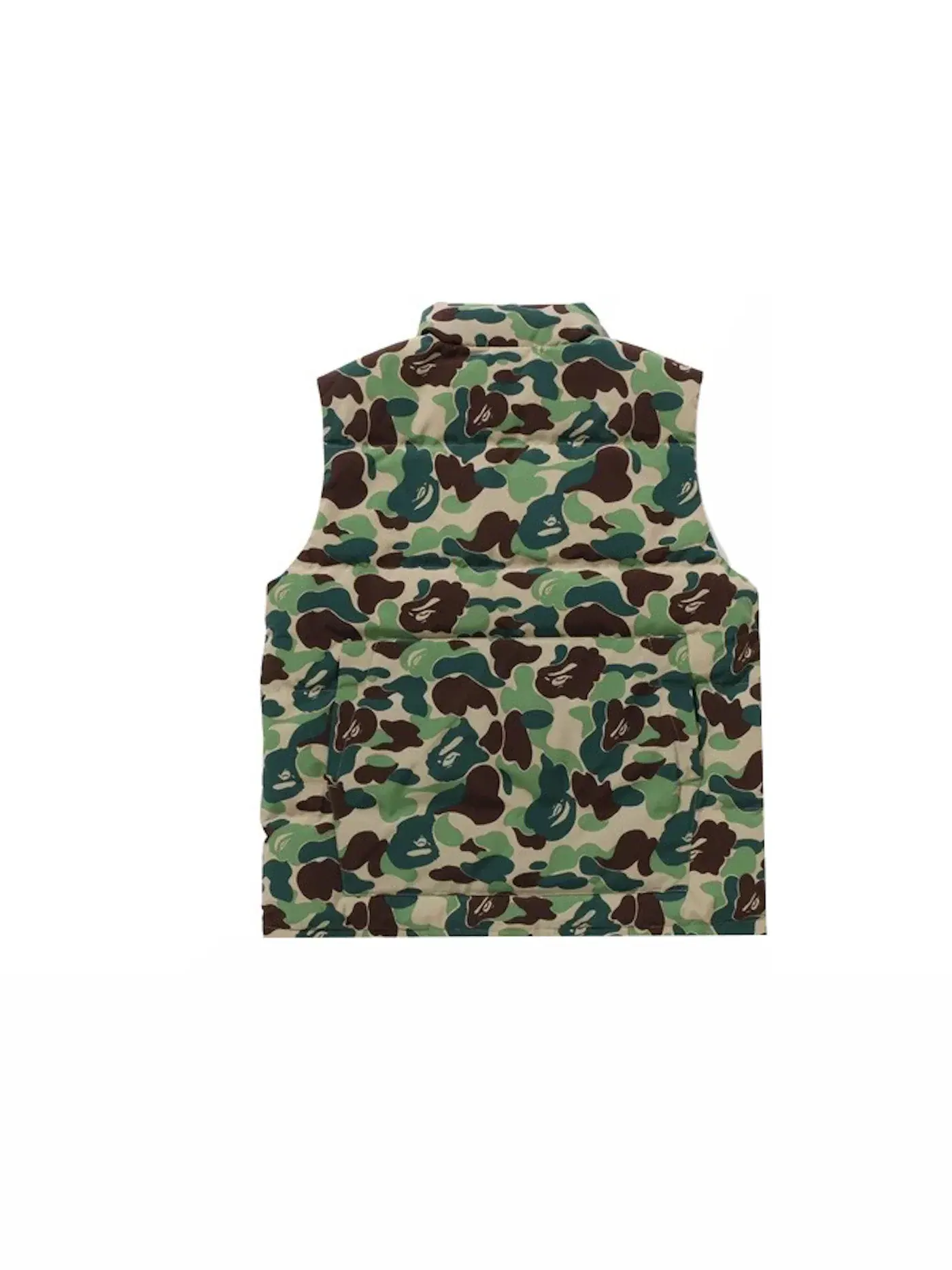 Мужской жилет с принтом Vest BAPE — изображение 3 из 3, зеленый