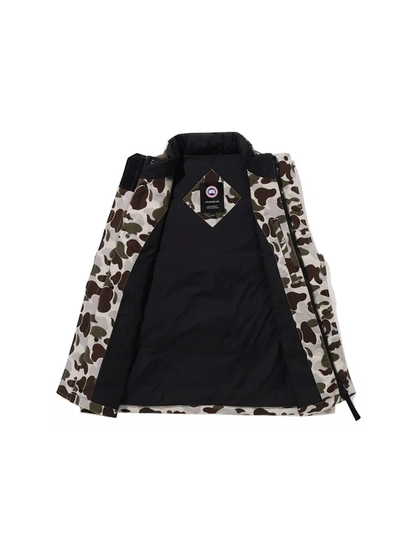 Мужской жилет с принтом Vest BAPE — изображение 2 из 3, серый