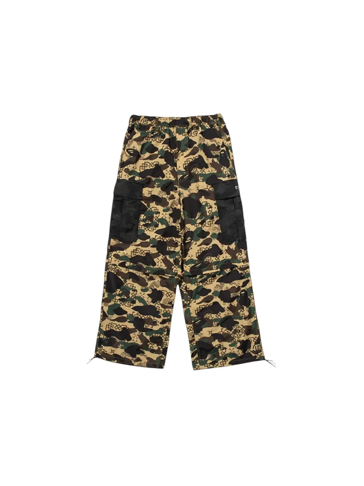 Мужские брюки-карго с камуфляжным принтом BAPE x CLOT Camo Detachable Relaxed Fit Cargo Pants BAPE — изображение 1 из 2