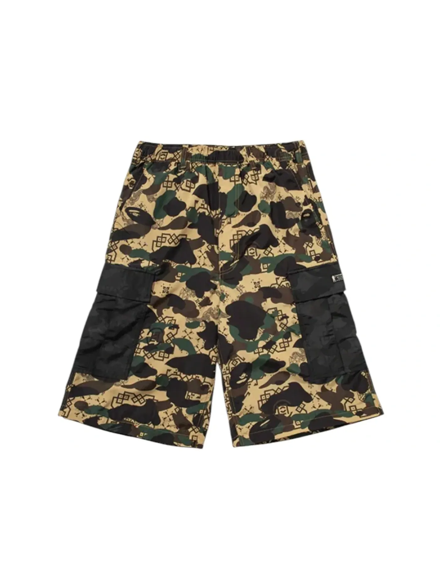 Мужские брюки-карго с камуфляжным принтом BAPE x CLOT Camo Detachable Relaxed Fit Cargo Pants BAPE — изображение 2 из 2